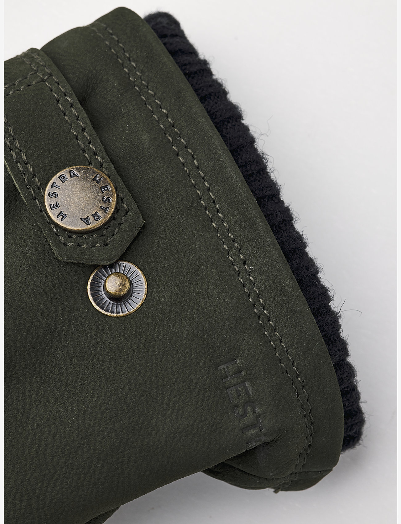 Hestra - Bergvik  - huer & handsker - bottle green - 1