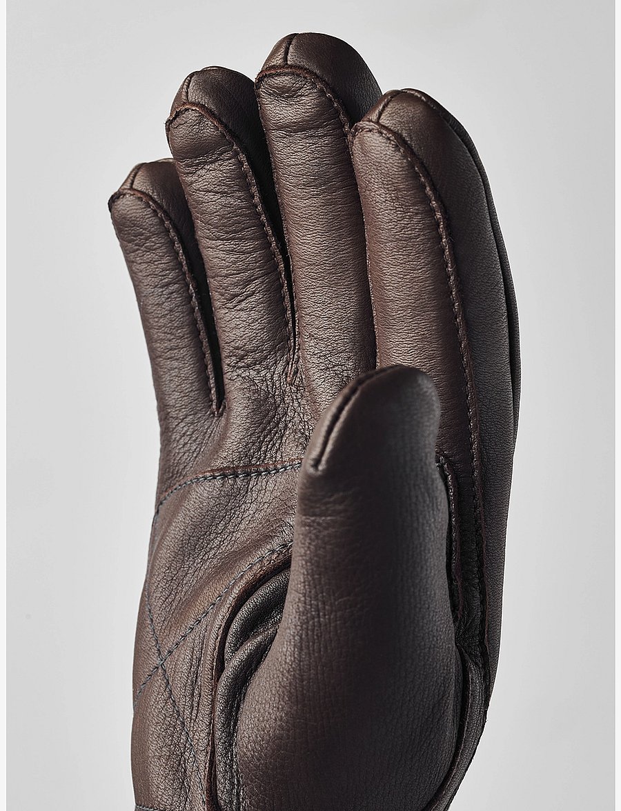 Hestra - Eirik - fingerhandsker - chocolate - 1