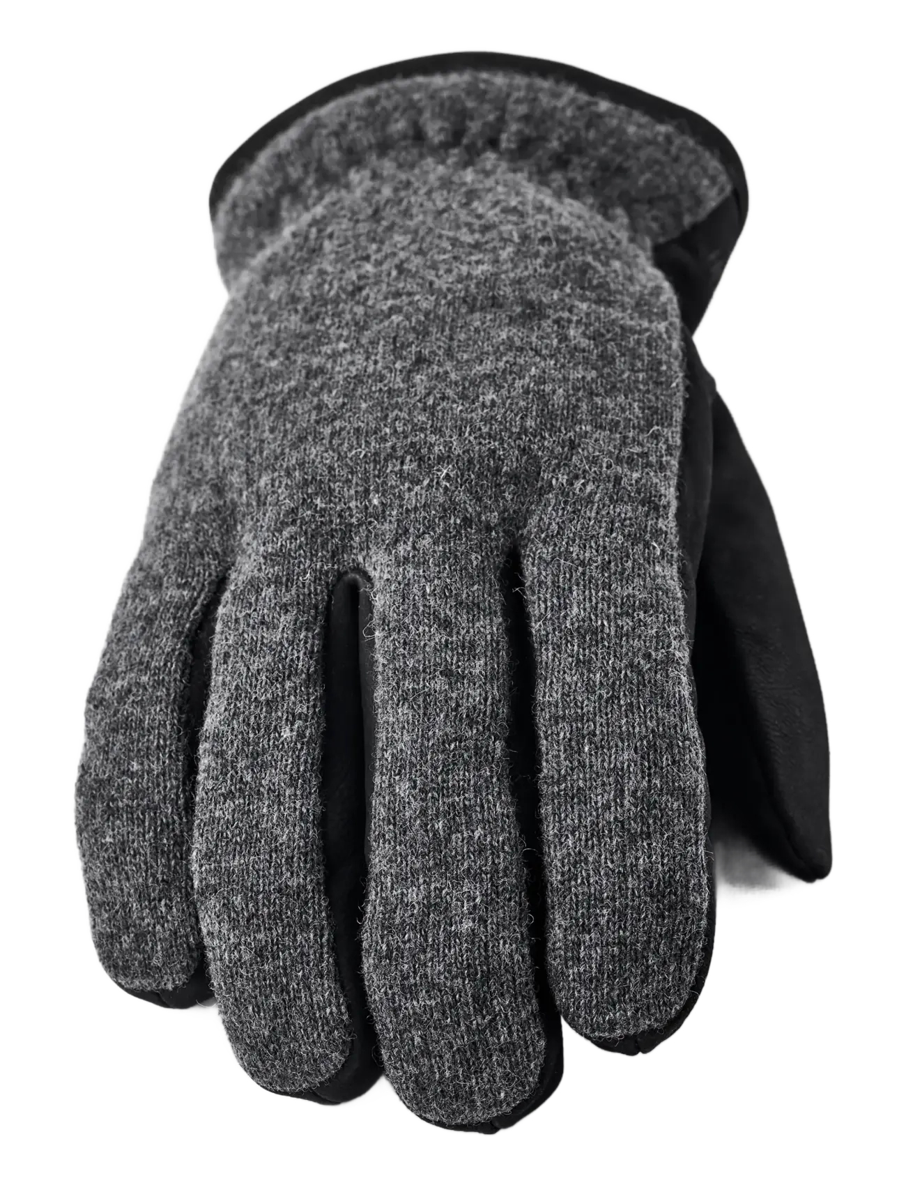 Hestra - Noah - fingervantar - charcoal/black - 1