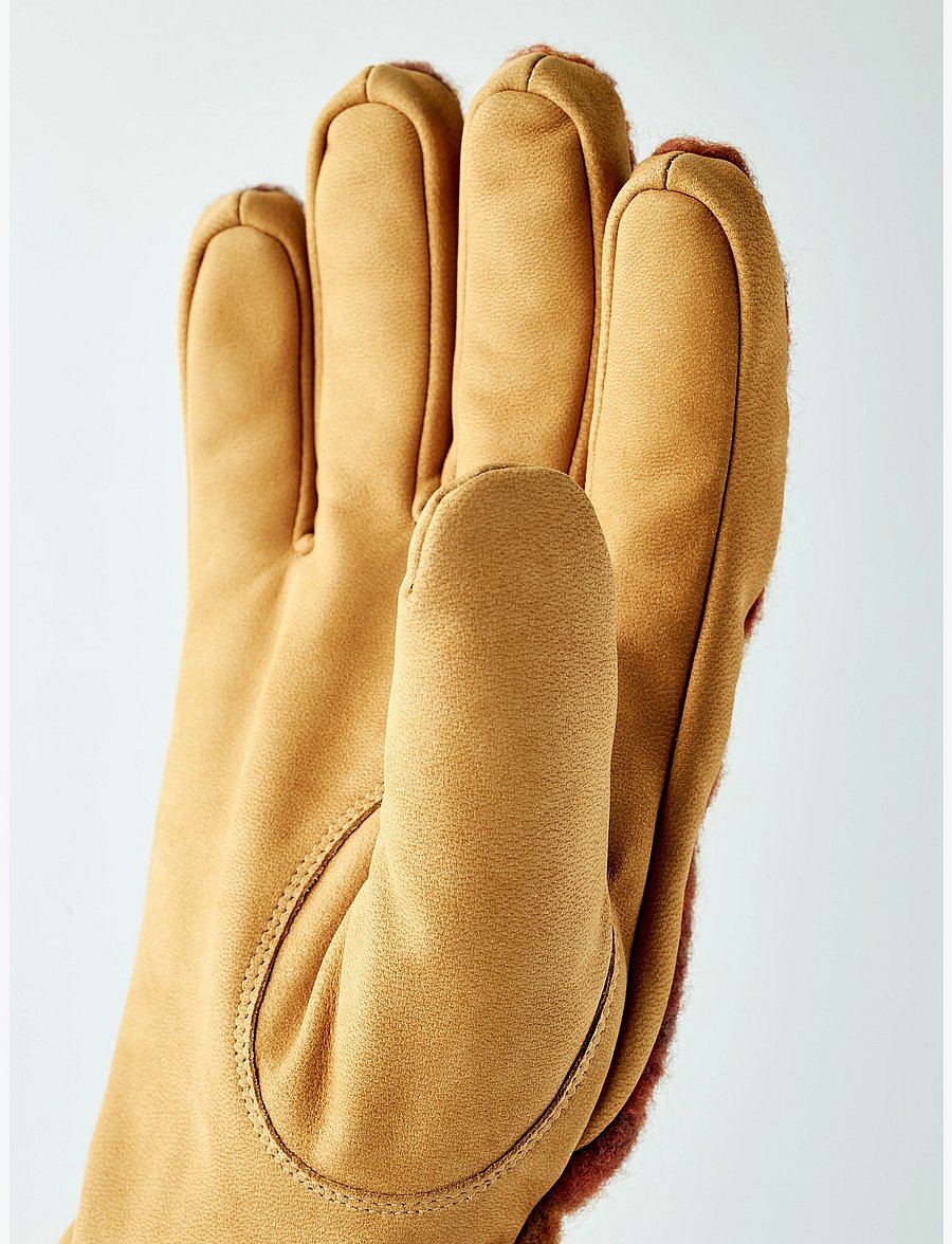 Hestra - Noah - fingervantar - mustard multi - 2