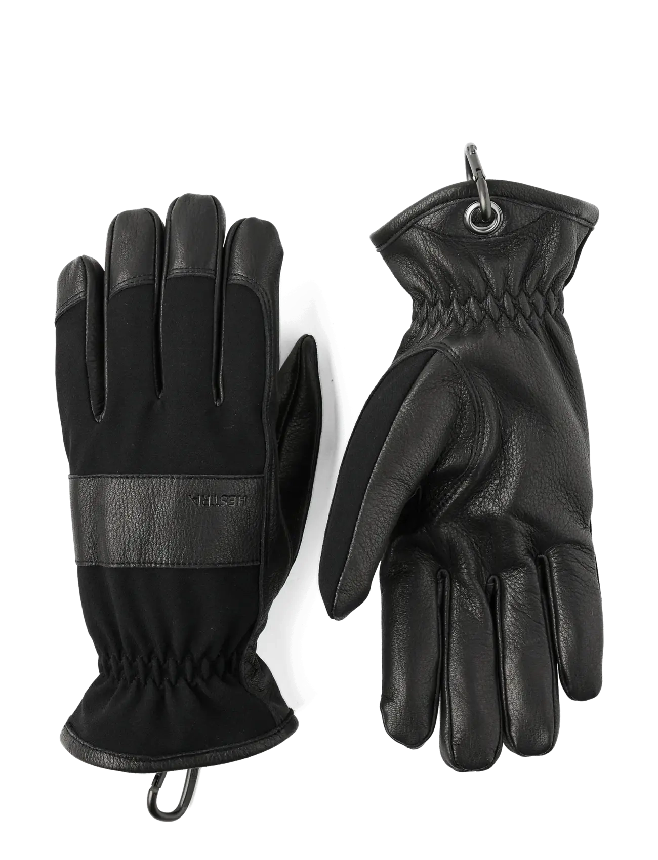 Hestra Gneis Black - Handskar - BLACK / black