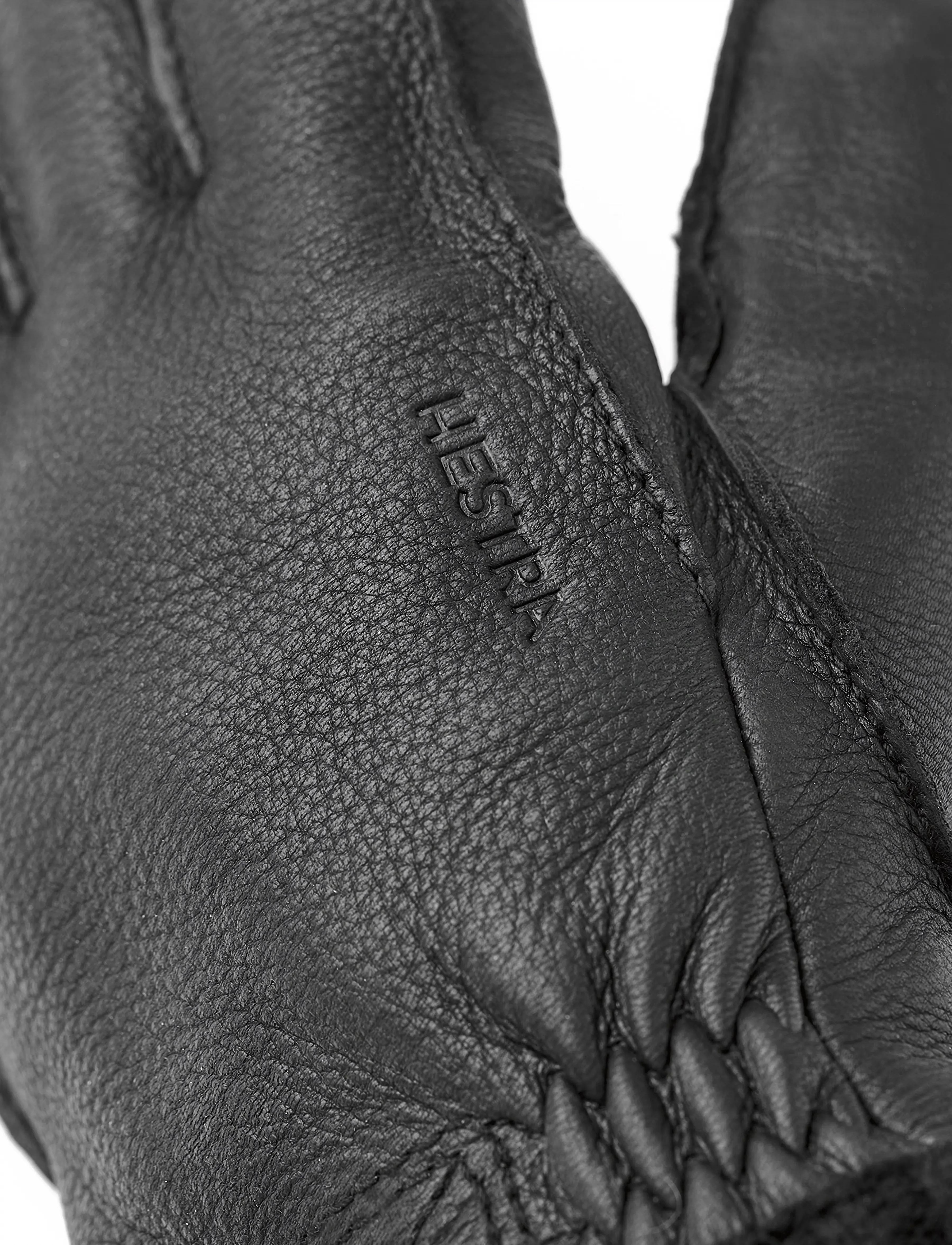 Hestra - Deerskin Primaloft Rib Cork - black - 3