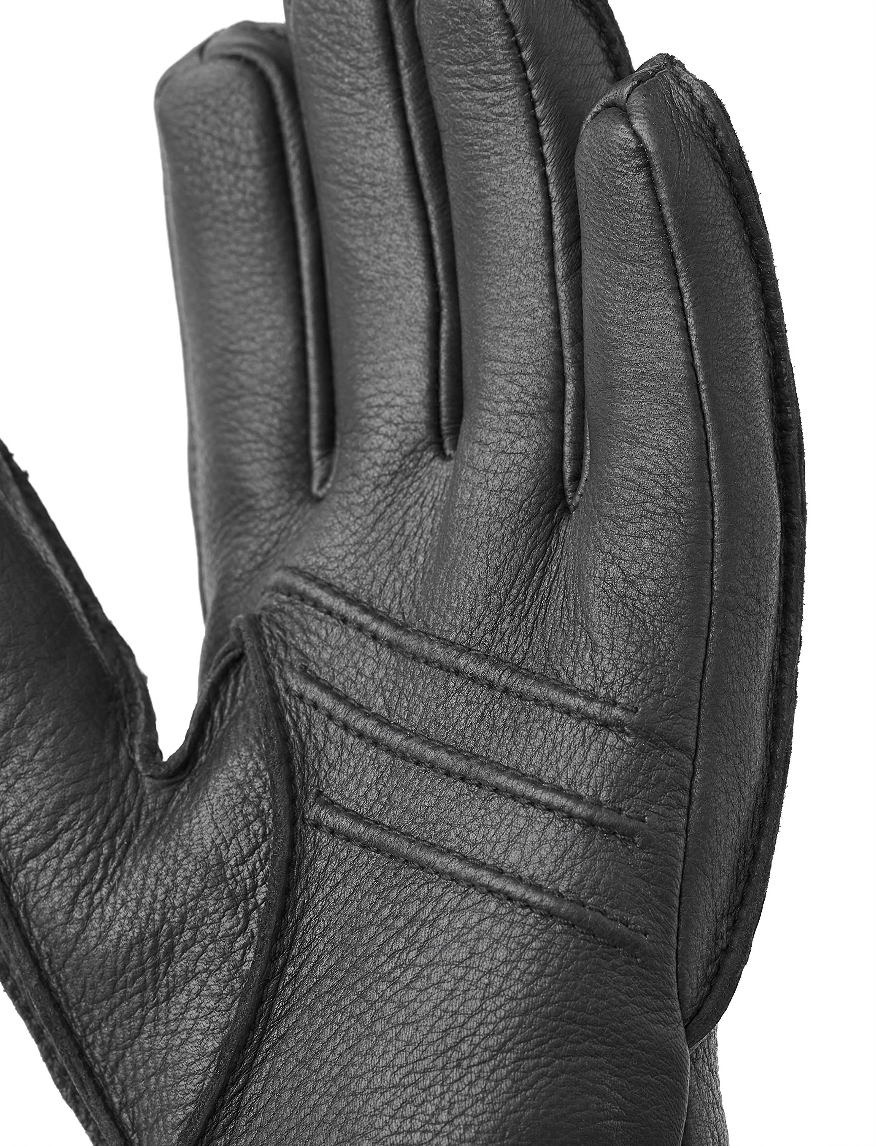 Hestra - Deerskin Primaloft Rib Cork - black - 4