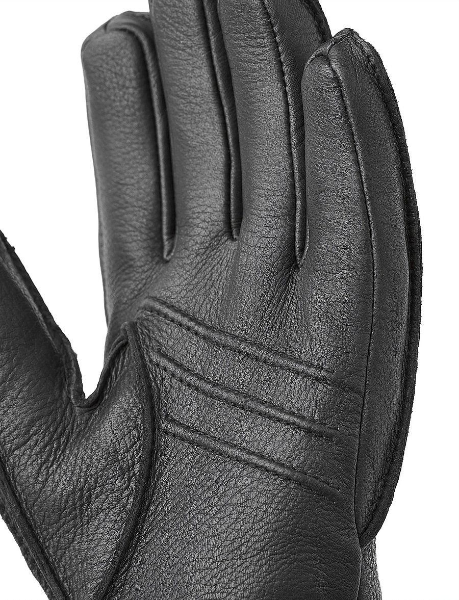 Hestra - Deerskin Primaloft Rib Cork - black - 4