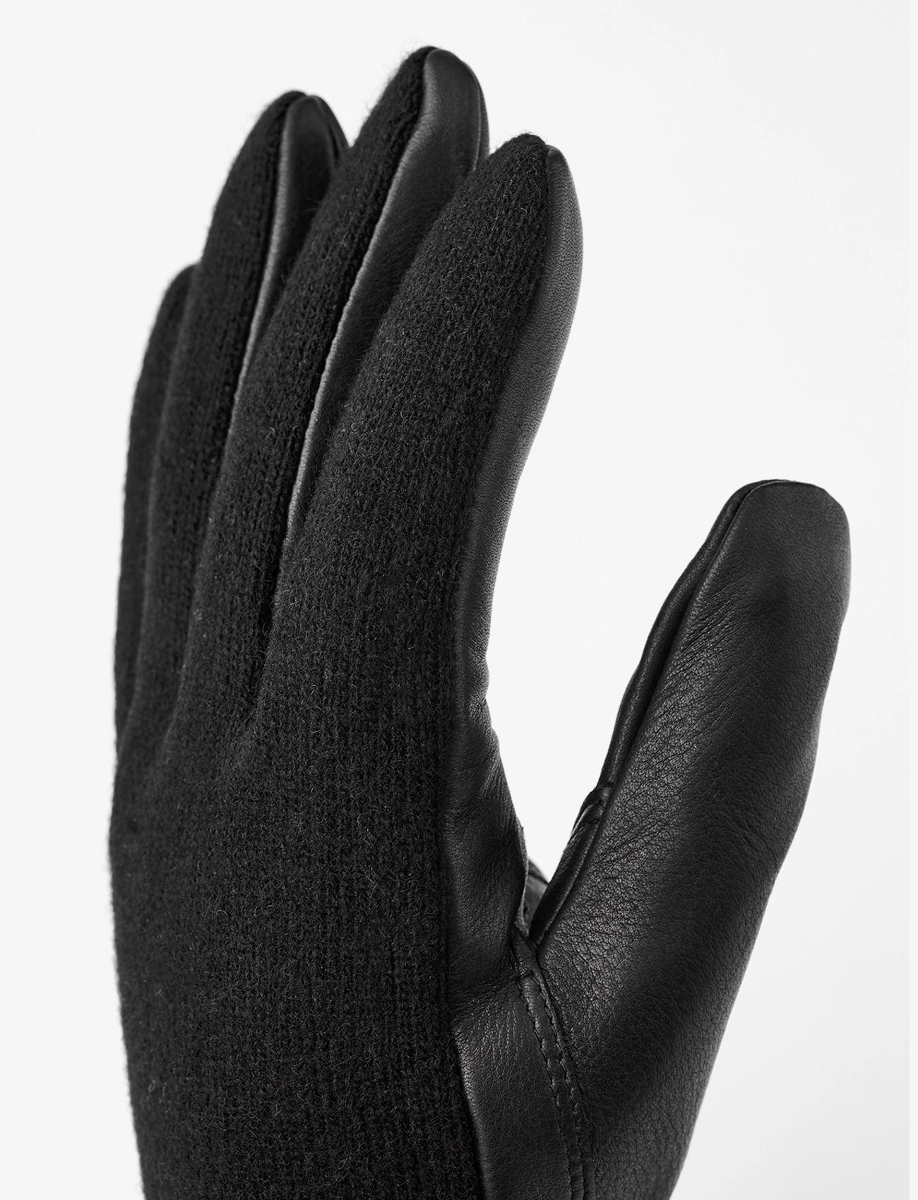 HESTRA Deerskin Wool Tricot fingervantar herr – bild 4