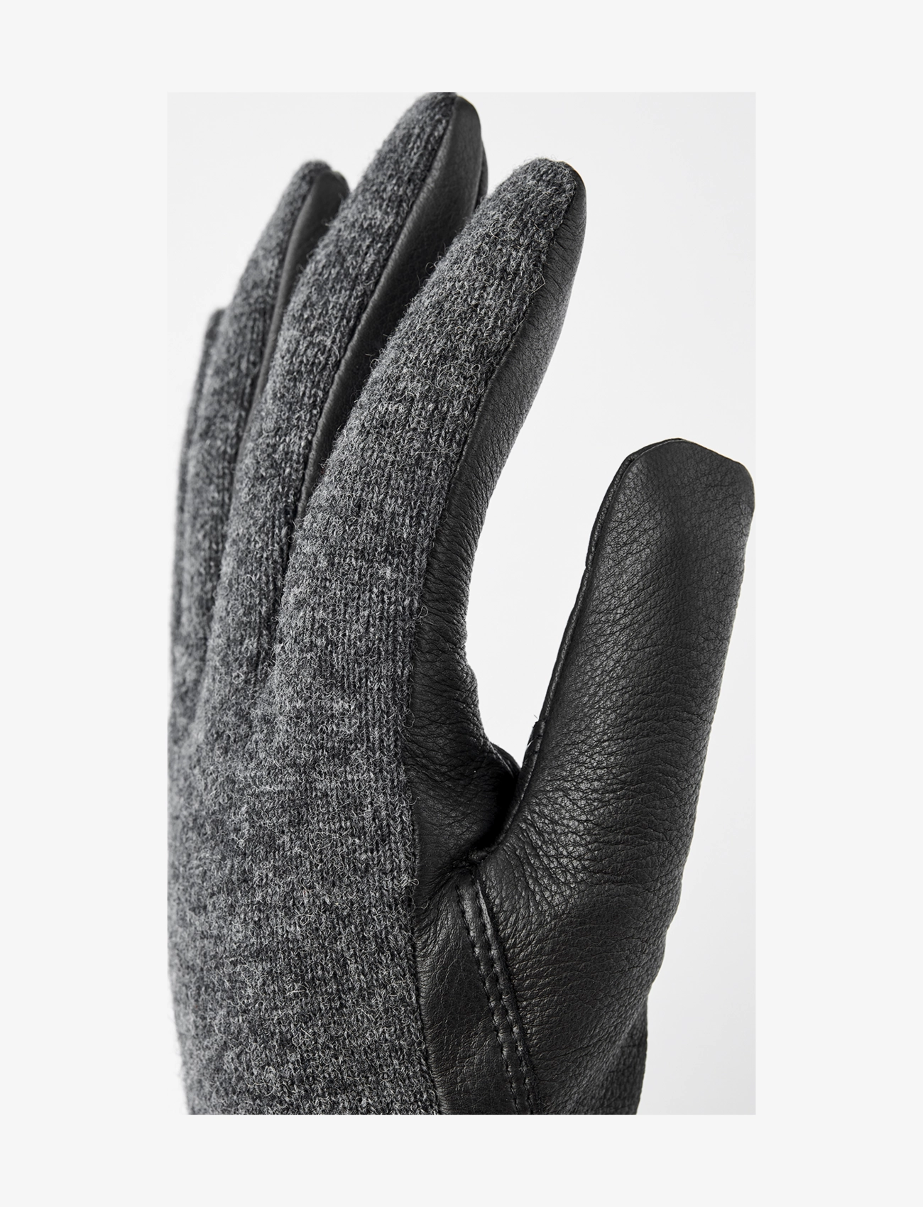 HESTRA Deerskin Wool Tricot fingervantar herr – bild 9