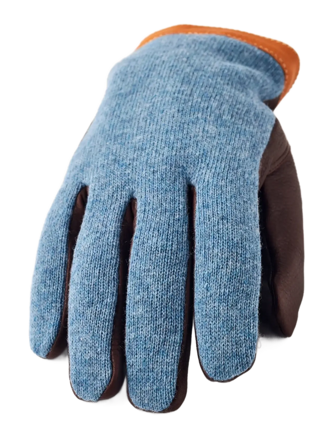 Hestra - Deerskin Wool Tricot - accessories - storm/chocolate - 2