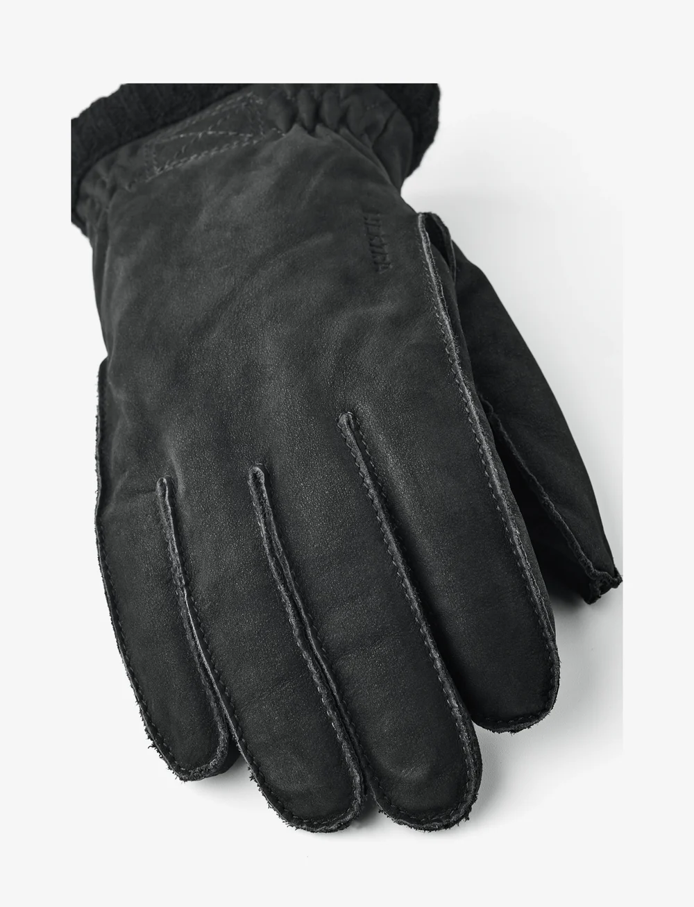 Hestra - Joar Nubuck Black - accessoires - black - 2