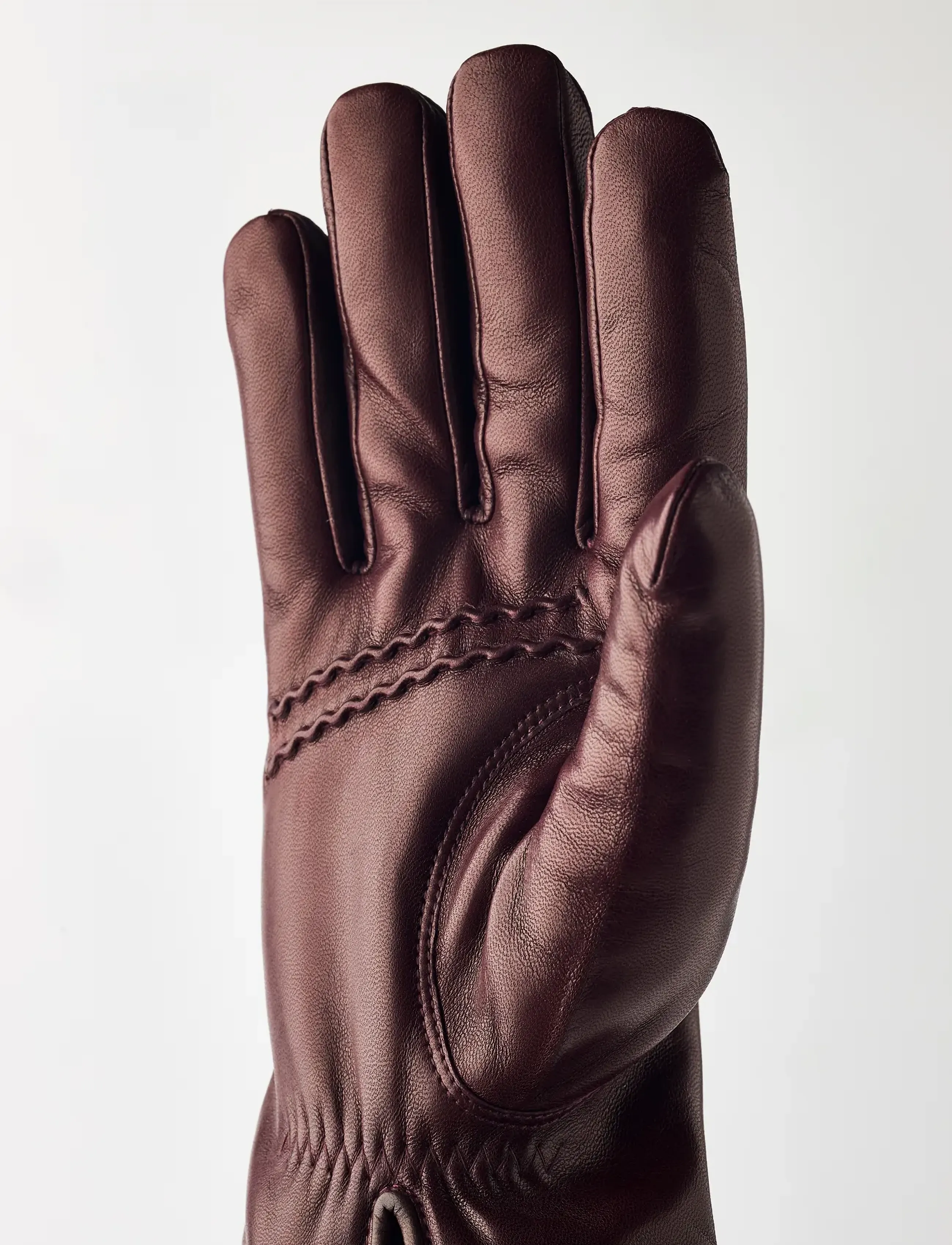 Hestra - William - fingerhandsker - bordeaux - 2