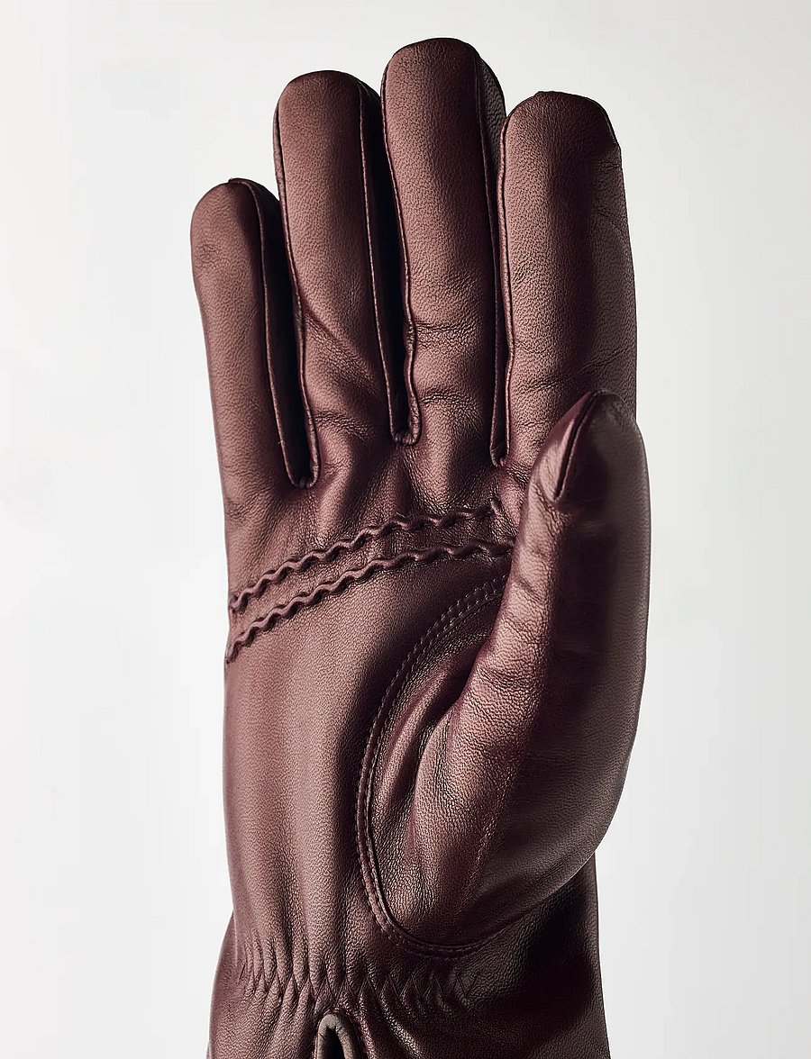 Hestra - William - fingerhandsker - bordeaux - 2