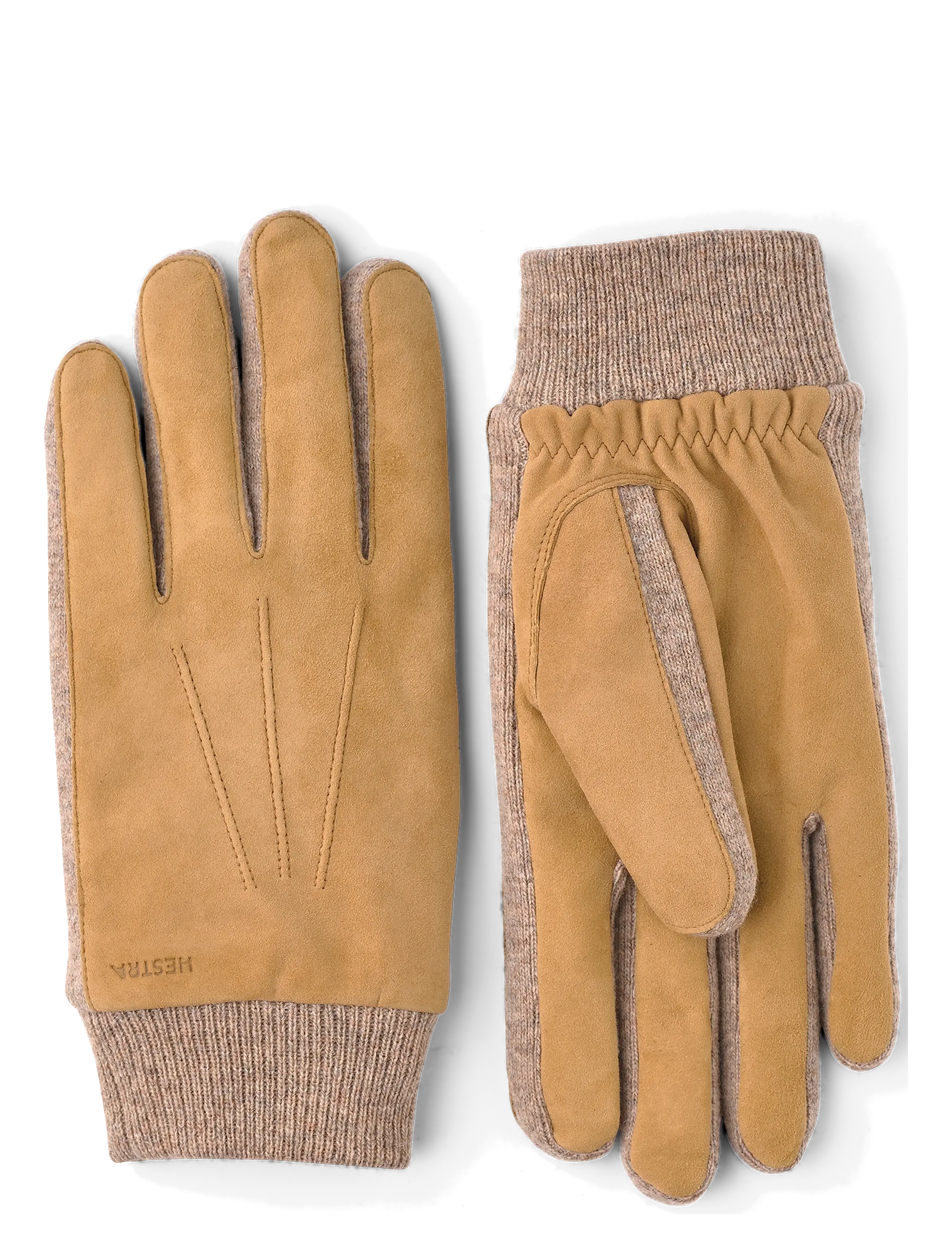 Hestra Geoffrey, 9, Gloves, Braun - Finger Männerswear