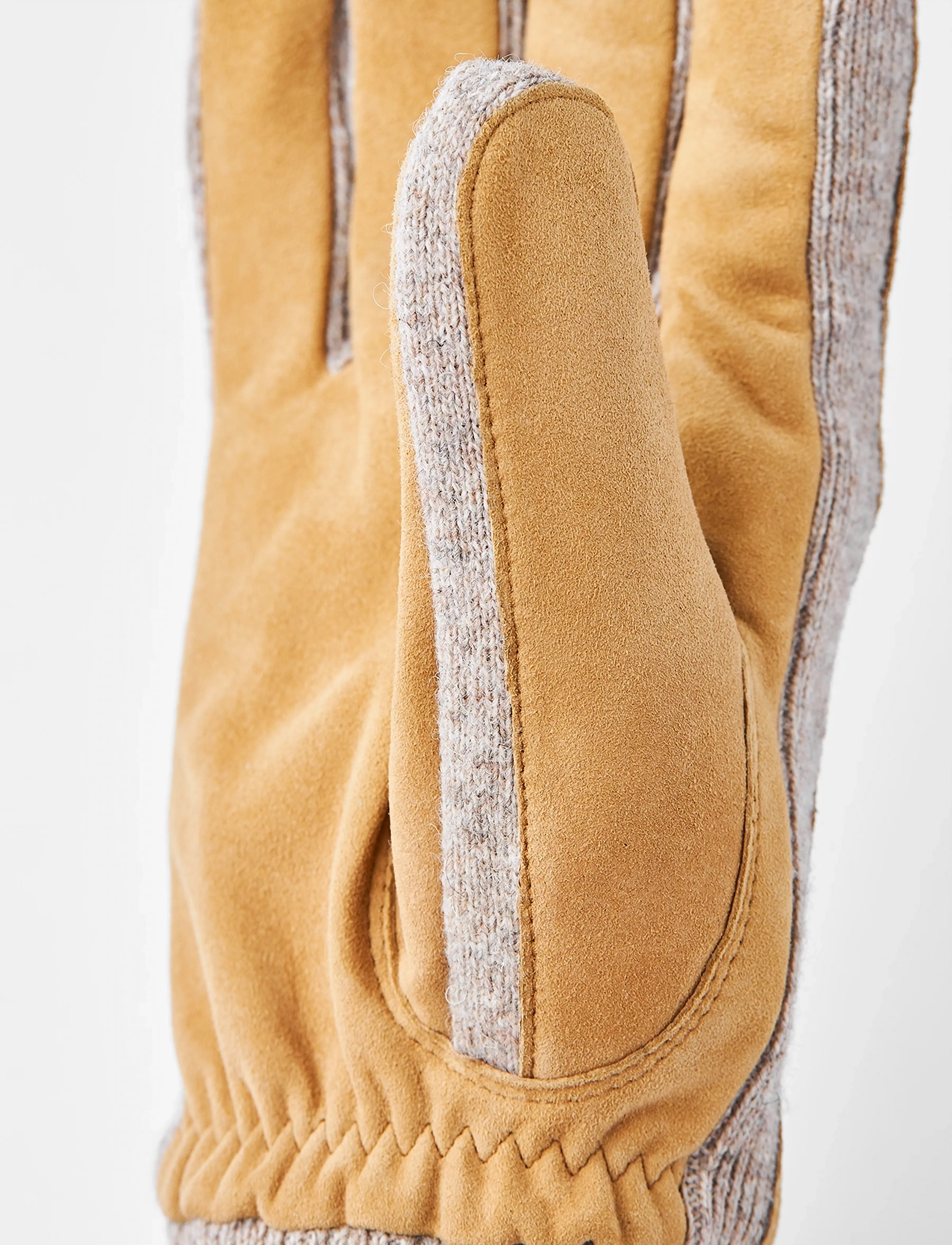 Hestra - Geoffrey Dark olive - mützen & handschuhe - camel - 3