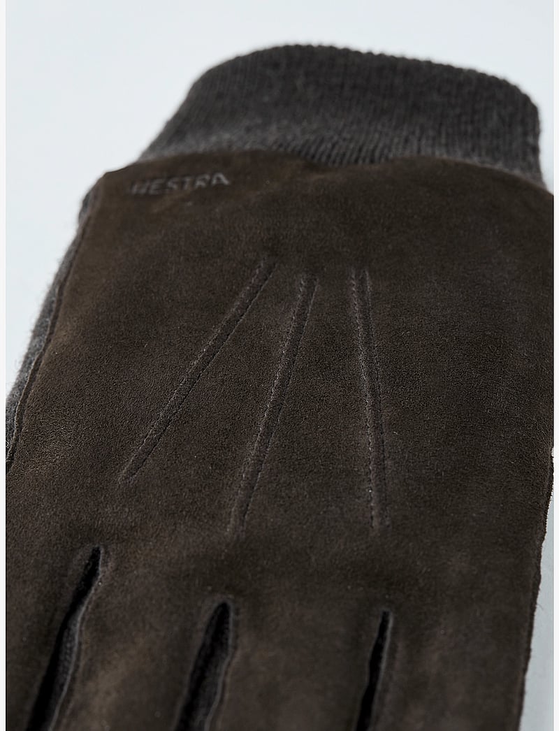 Hestra - Geoffrey Dark olive - tillbehör - espresso - 2
