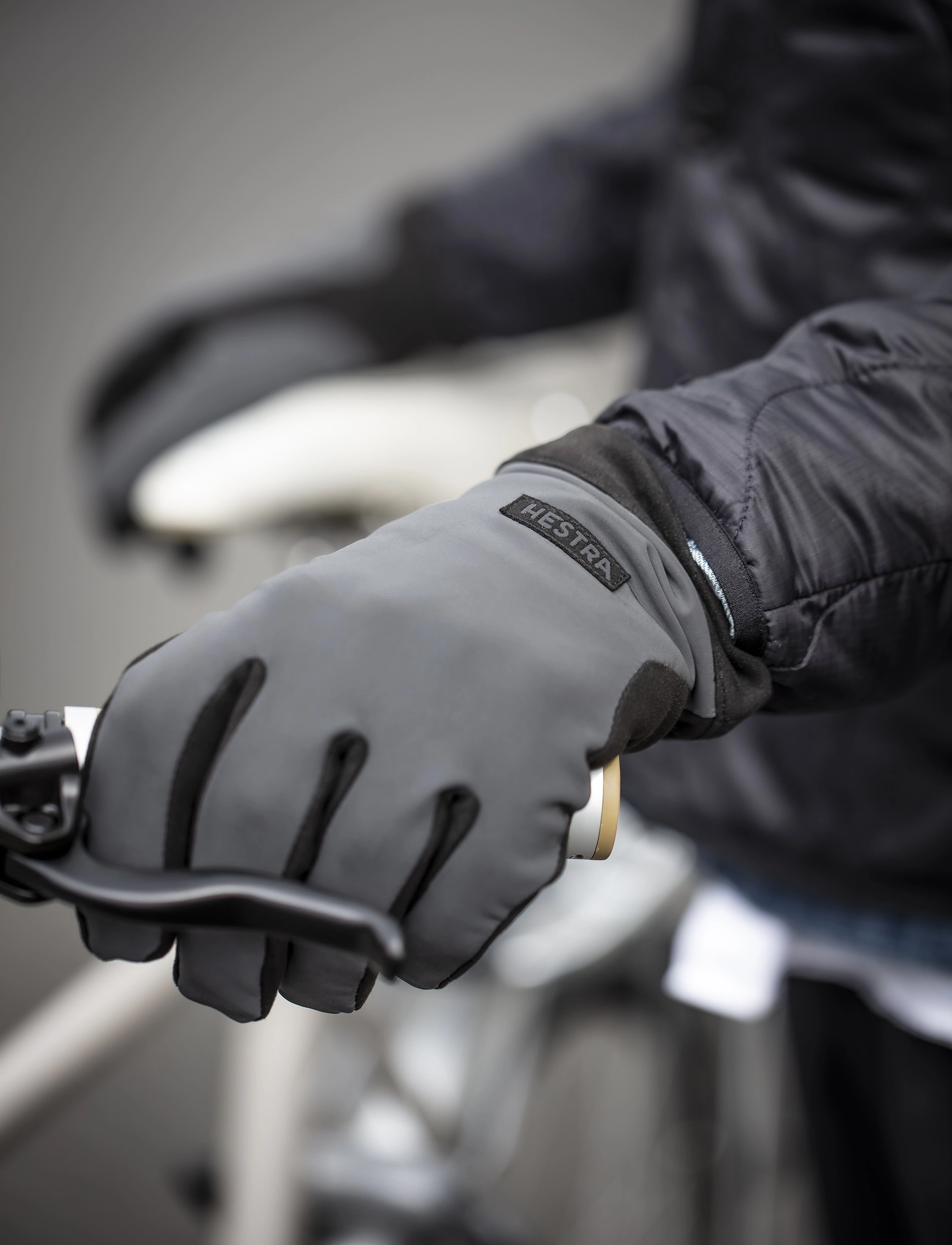 Hestra Mason Dark Grey/Black, Mænd, Aktive Handsker, Sort, Str: 11