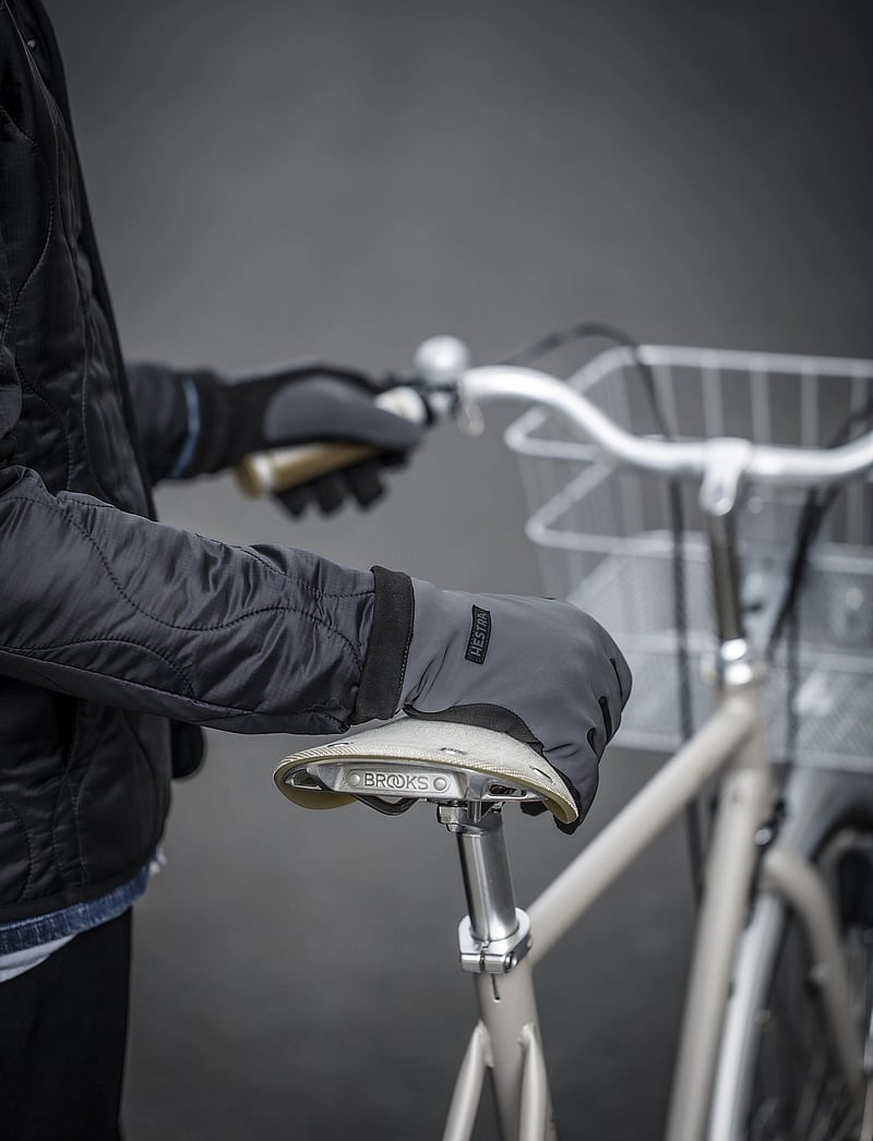 Hestra - Mason Dark grey/Black - fingerhandschuhe - dark grey/black - 2