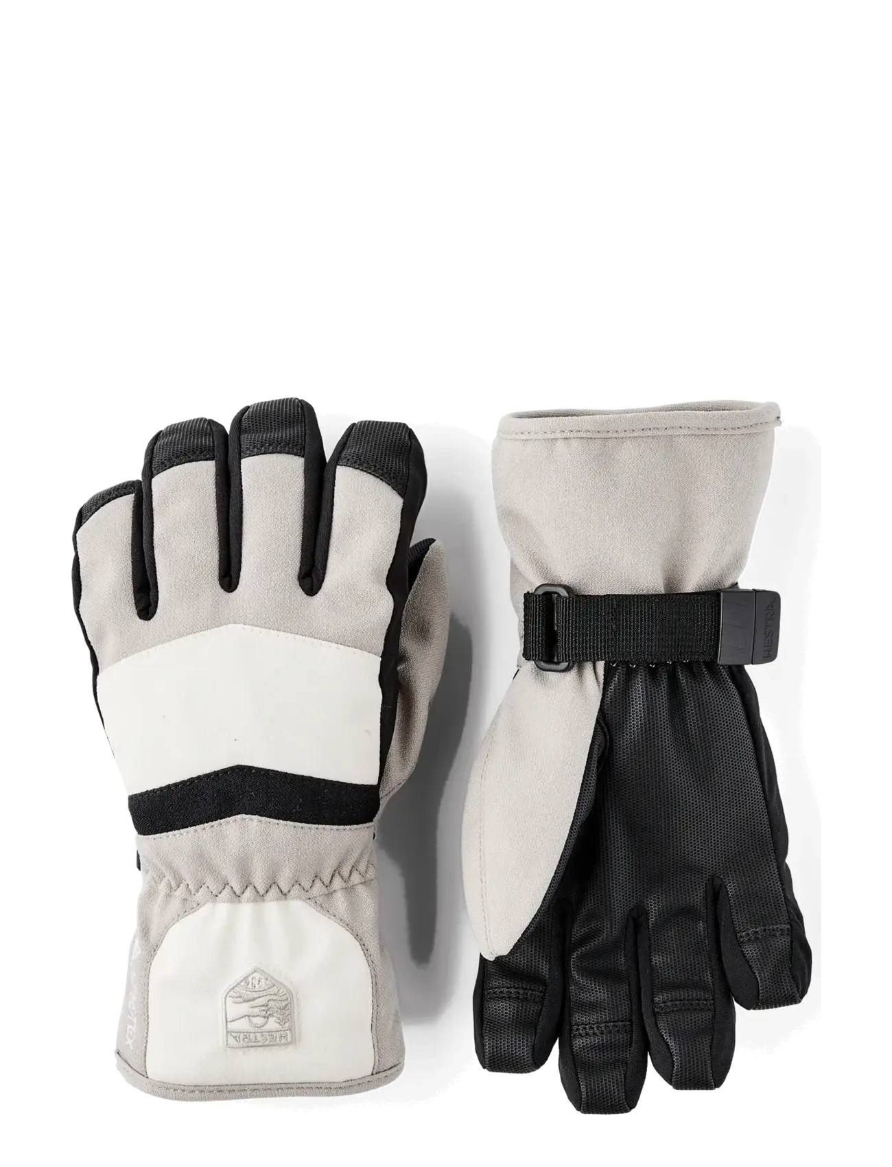 Hestra Gore-Tex Atlas Jr - 5 finger - Hestra - BEIGE / black