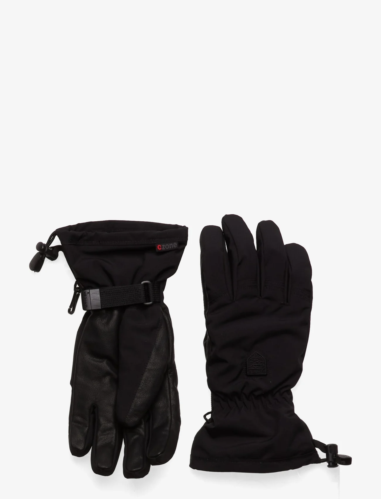 Hestra - Women's Powder CZone - 5 finger - finger gloves - black - 0