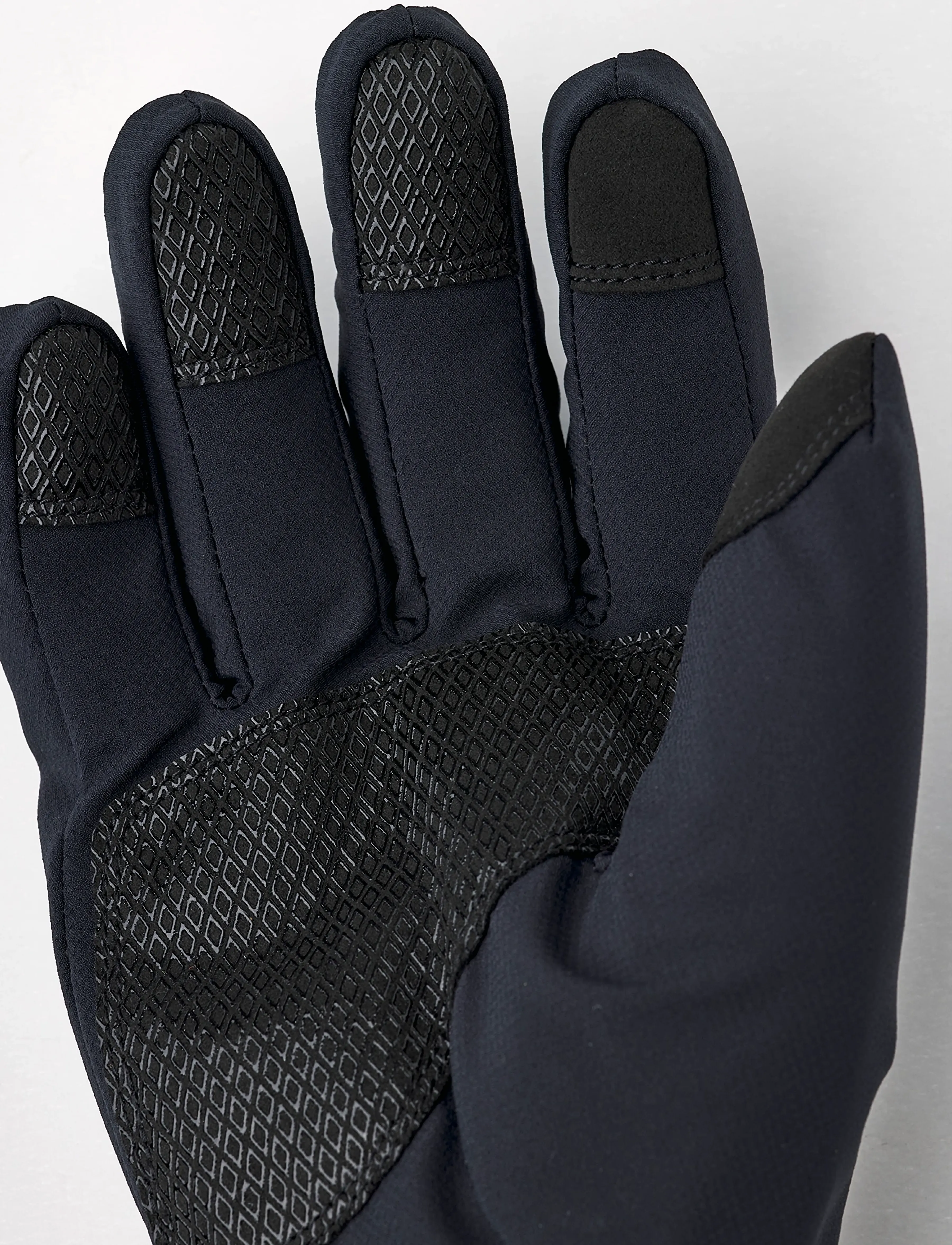 Hestra Czone Contact Pick Up 5 Finger, 6, Gloves, Schwarz - Finger Männerswear