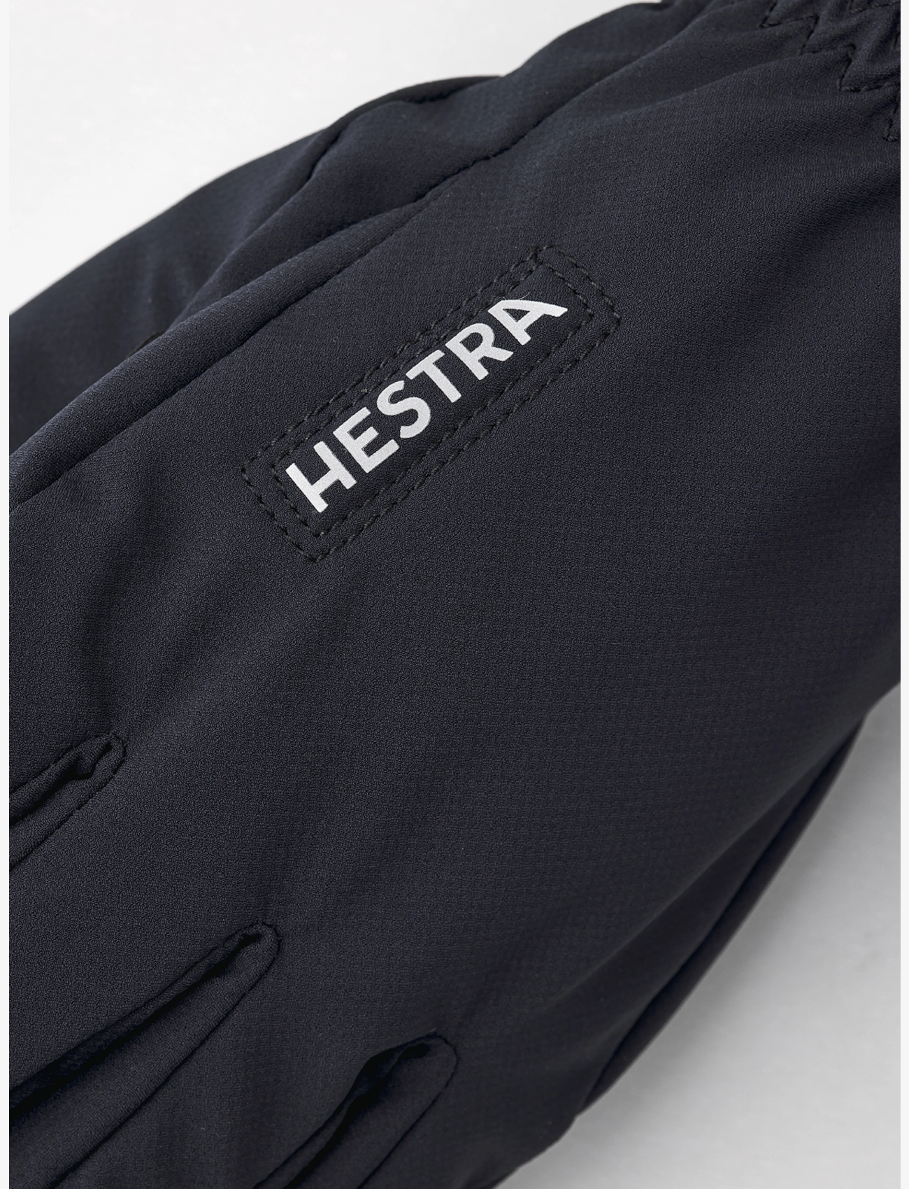 Hestra - CZone Contact Pick Up - 5 finger Black - fingervantar - black - 2