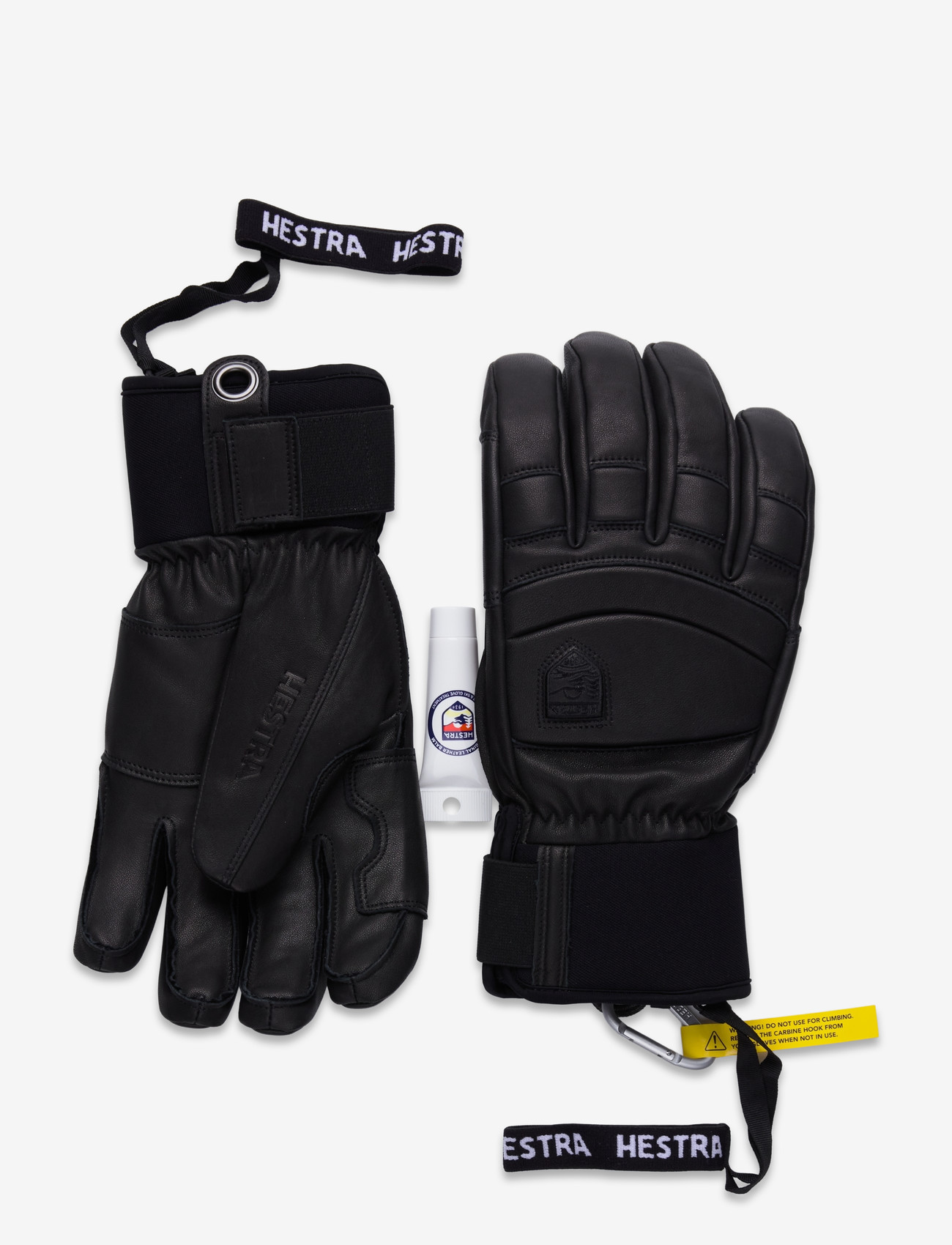 Hestra - Fall Line - 5 finger Black/Black - fingerhandschuhe - black/black - 0