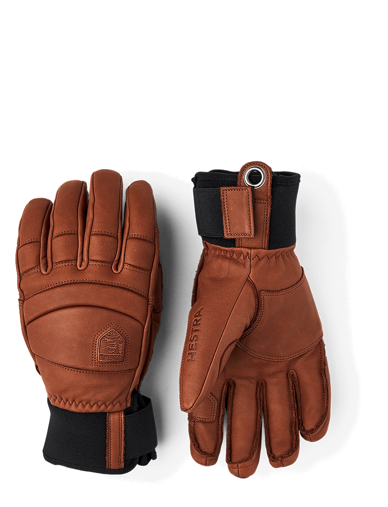 Hestra - Fall Line - 5 finger Brown/Brown - finger gloves - brown/brown - 0
