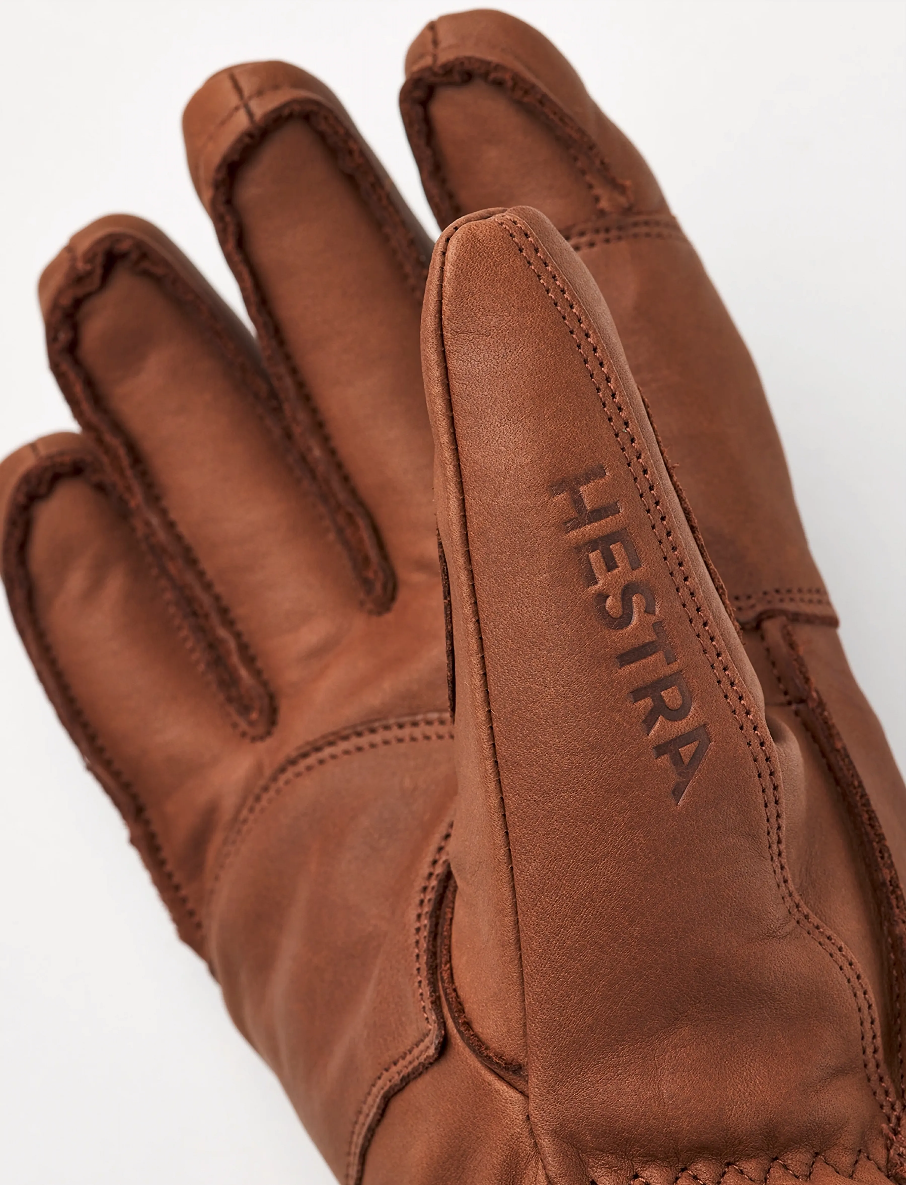 Hestra - Fall Line - 5 finger Brown/Brown - fingerhandsker - brown/brown - 1
