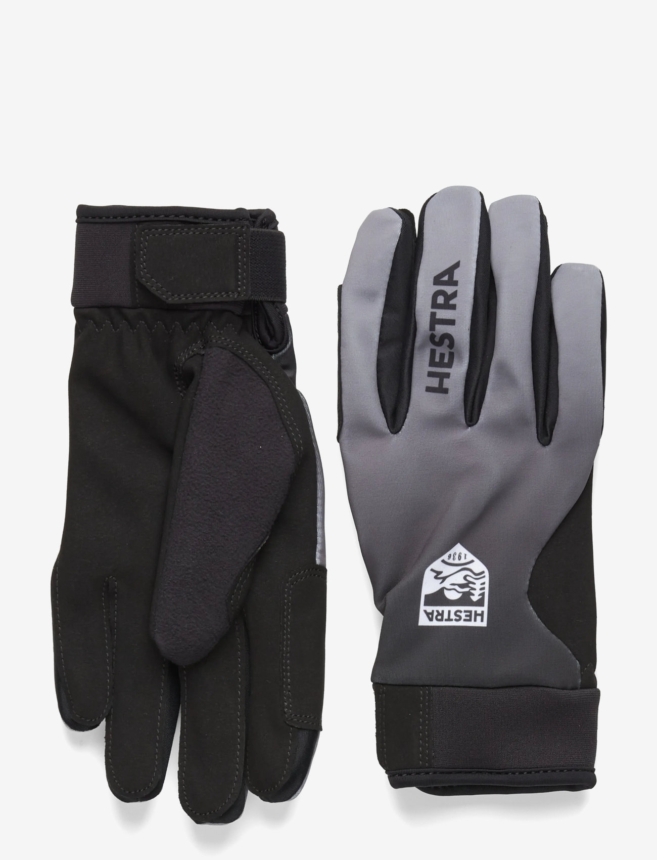 Hestra - XC Pace - 5 finger Dark grey - fingerhandschuhe - dark grey - 0
