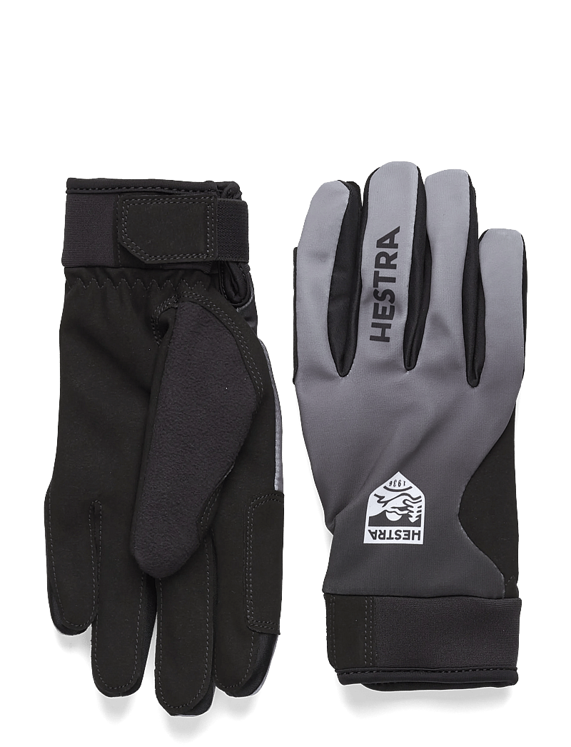 Hestra - XC Pace - 5 finger Navy - fingervantar - dark grey - 0