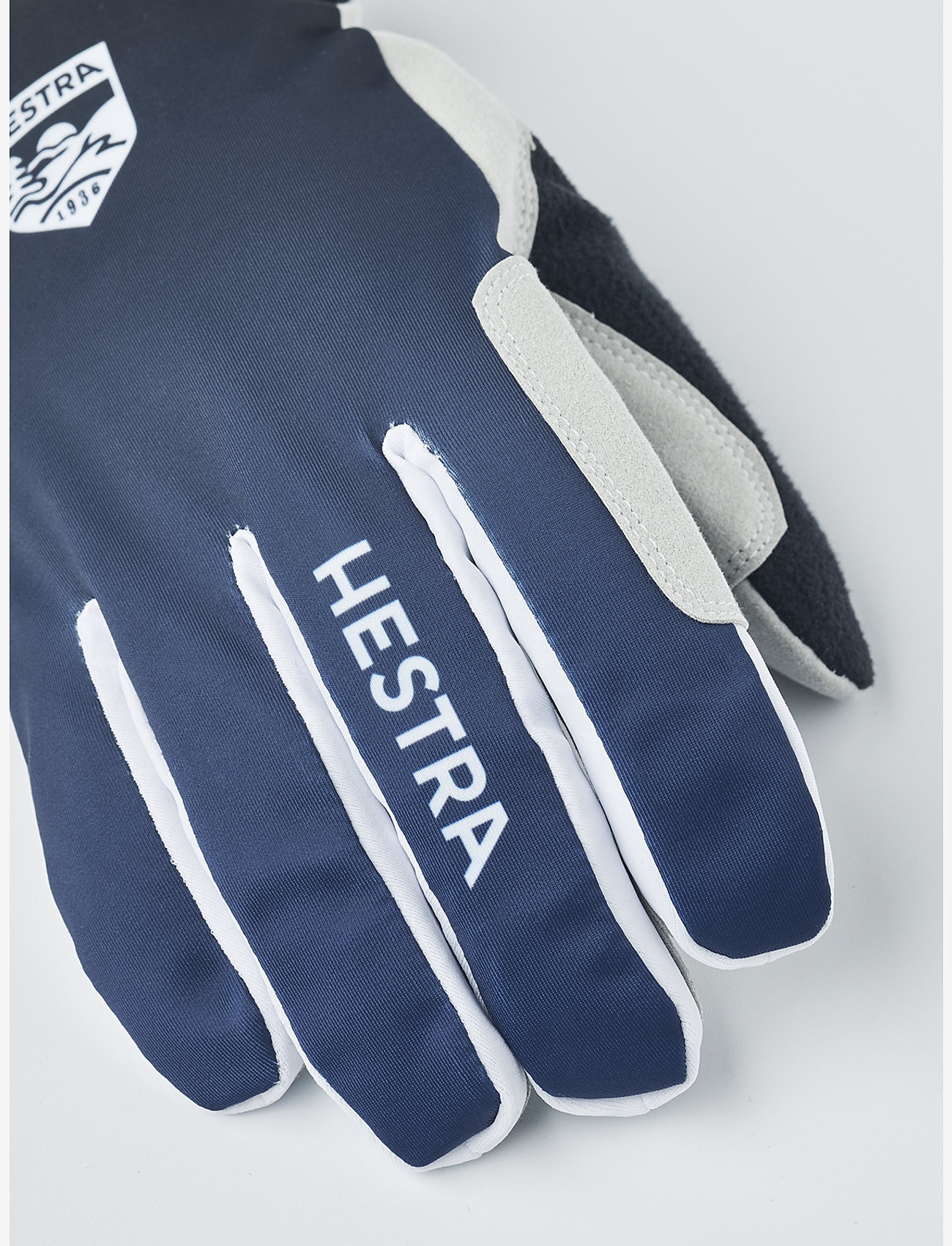 Hestra - XC Pace - 5 finger Dark grey - fingerhansker - navy - 2