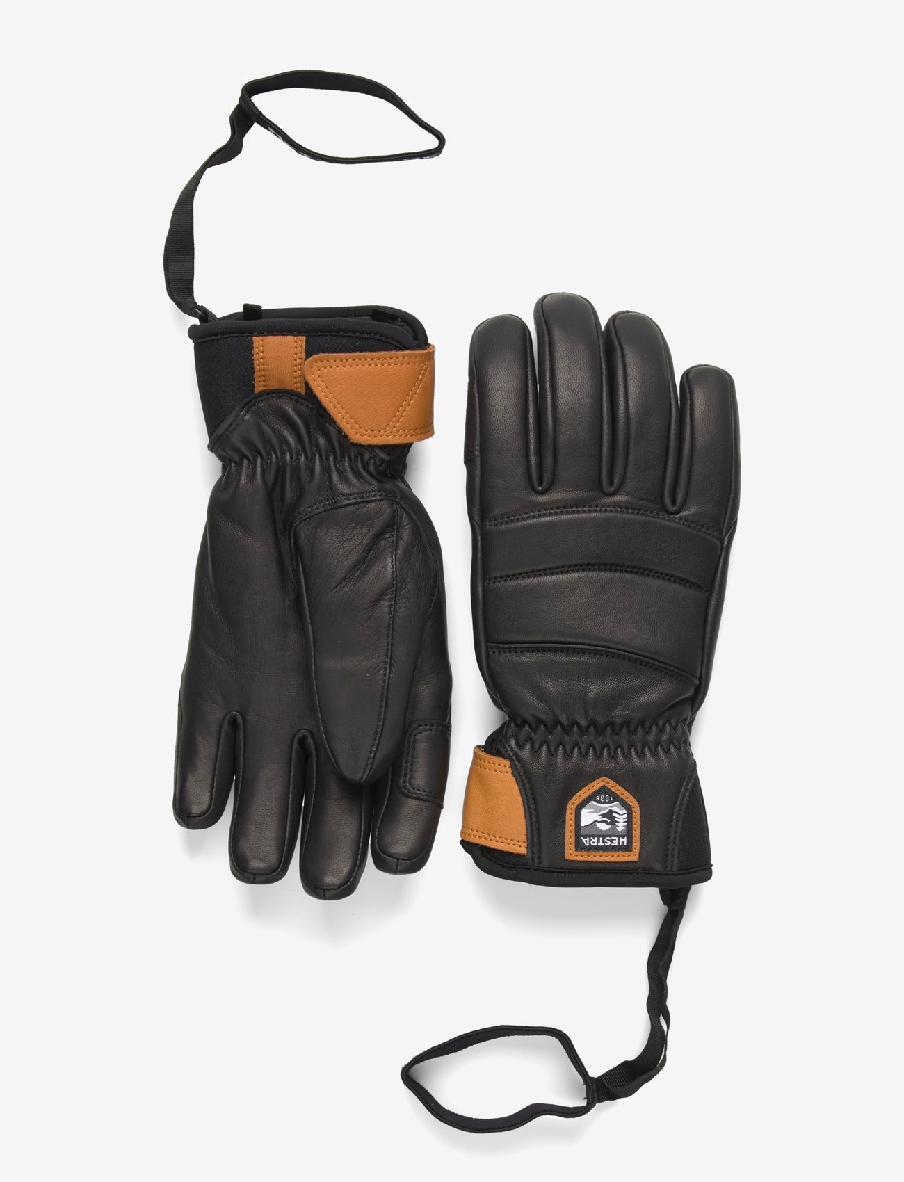 Hestra - Women´s Fall Line - 5 finger Black - sõrmikud - black - 0