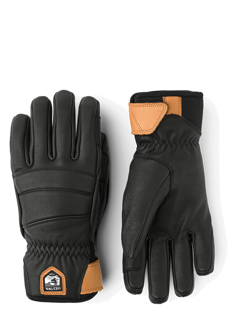 Hestra - Women´s Fall Line - 5 finger Bordeaux - black - 0