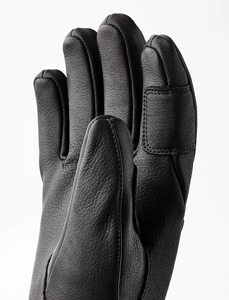 Hestra - Women´s Fall Line - 5 finger Bordeaux - black - 1