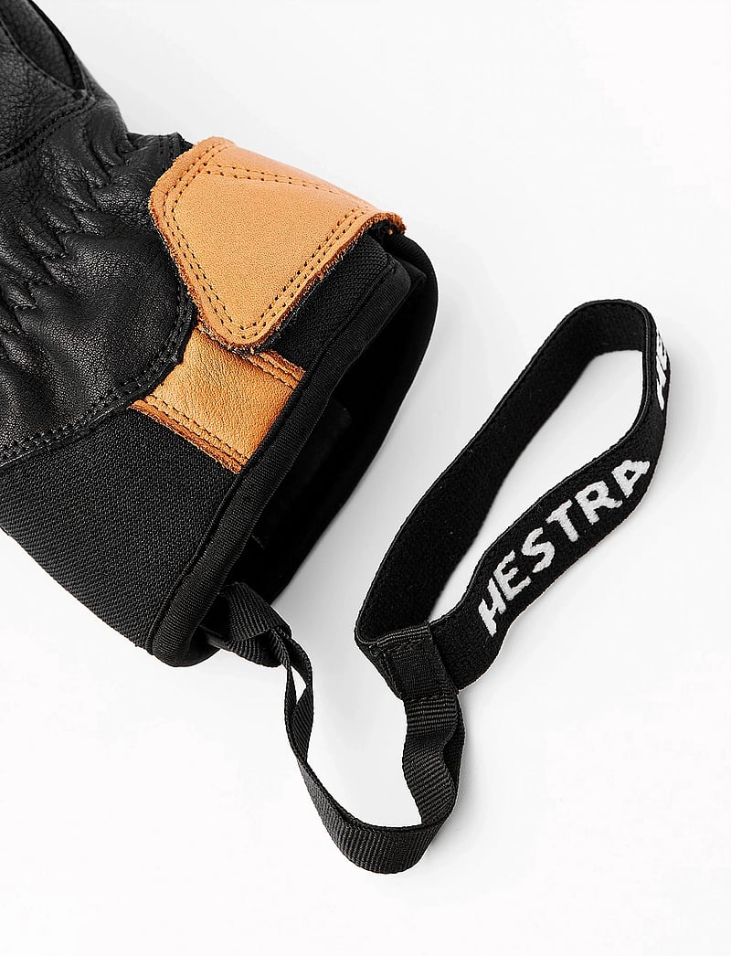 Hestra - Women´s Fall Line - 5 finger Bordeaux - black - 4