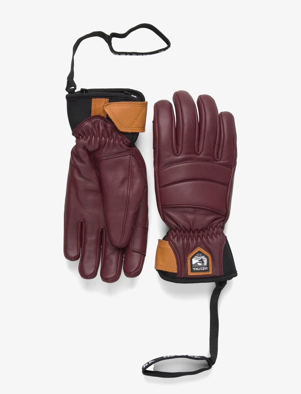 Hestra - Women´s Fall Line - 5 finger Bordeaux - handsker - bordeaux - 0