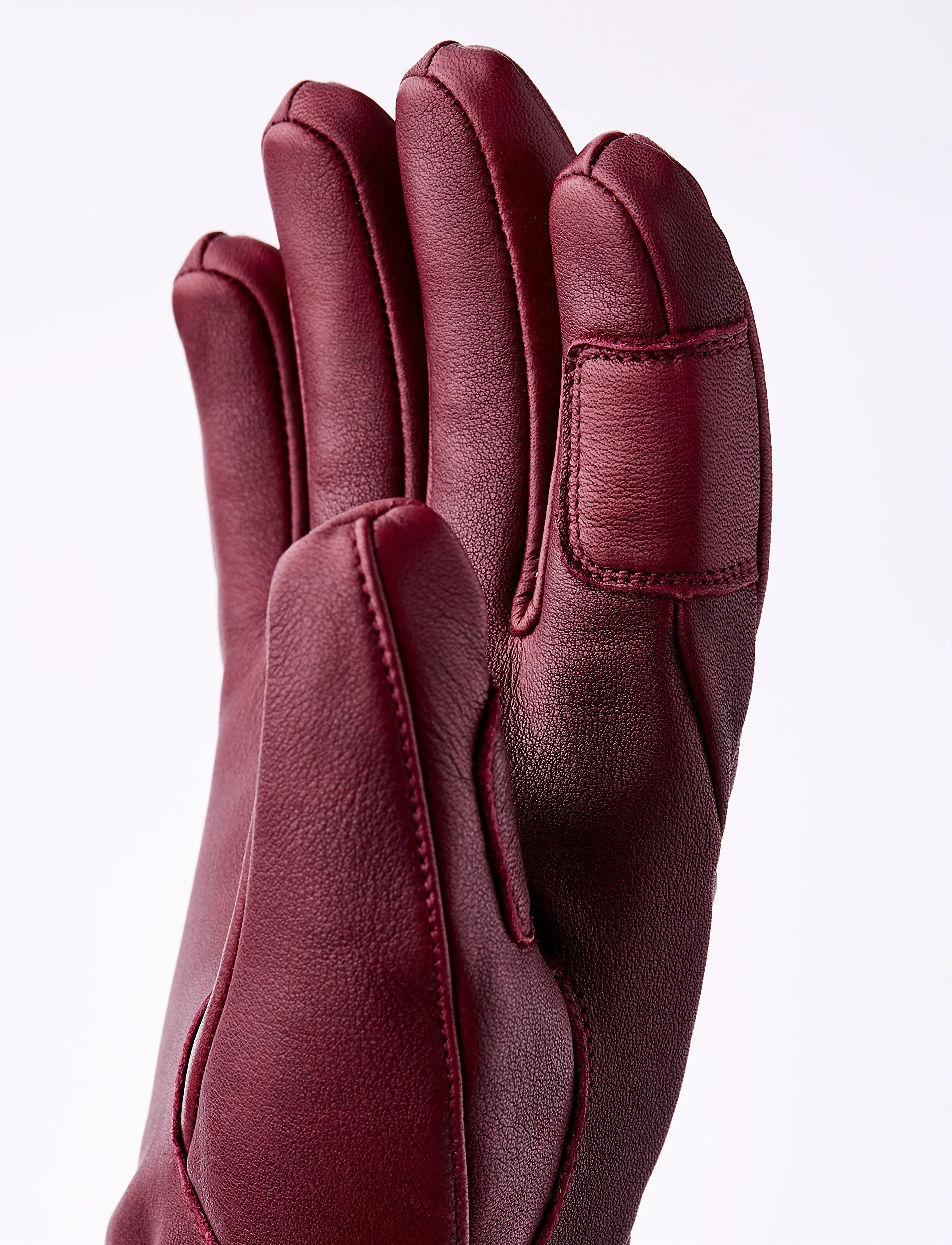 Hestra - Women´s Fall Line - 5 finger Bordeaux - bordeaux - 1