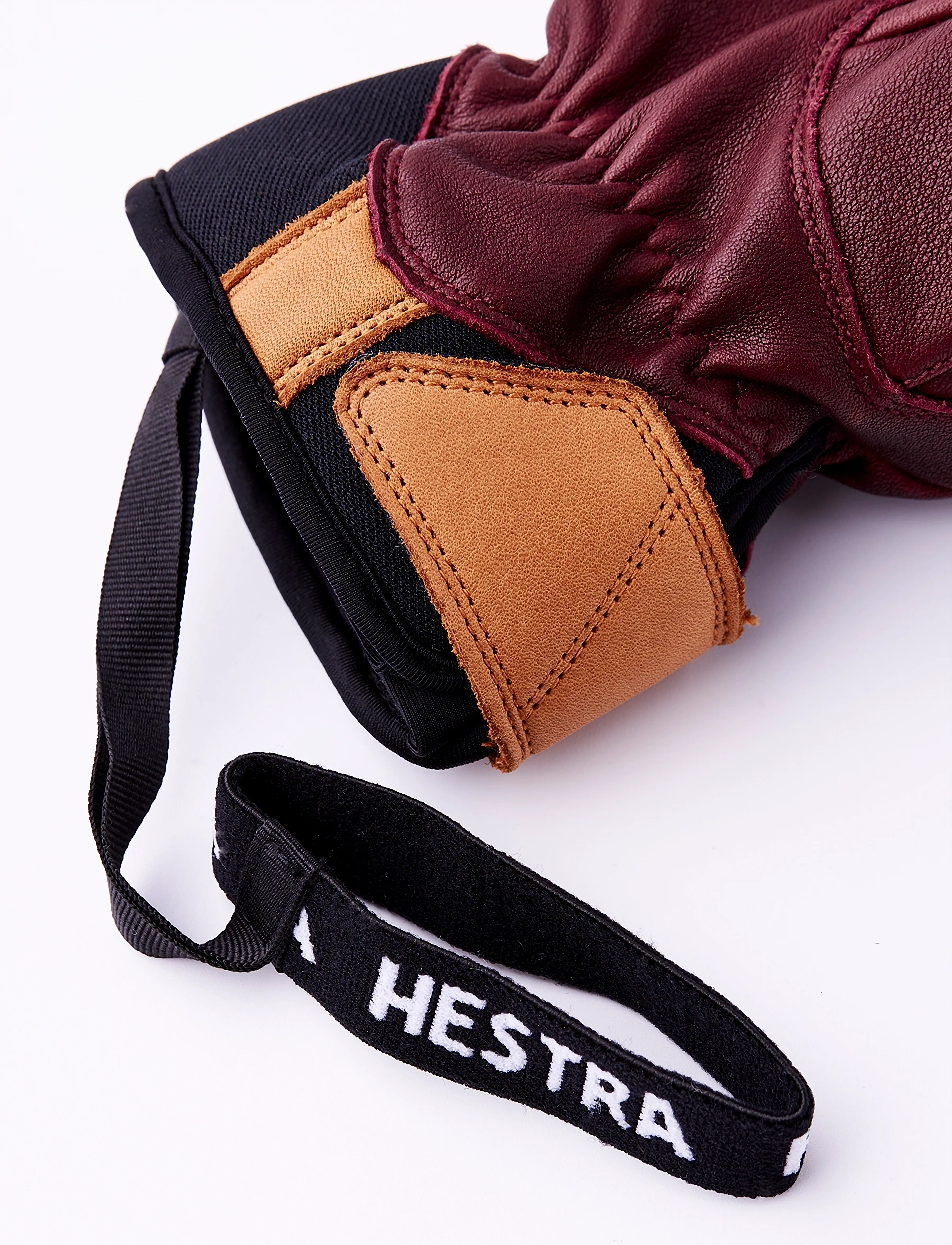 Hestra - Women´s Fall Line - 5 finger Bordeaux - bordeaux - 4