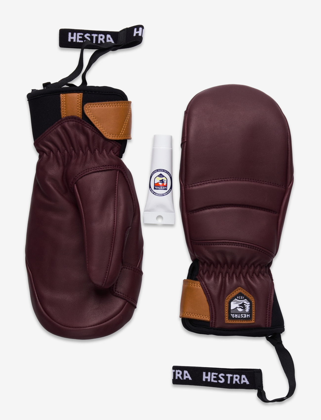 Hestra - Women´s Fall Line - mitt Cork - bordeaux - 0