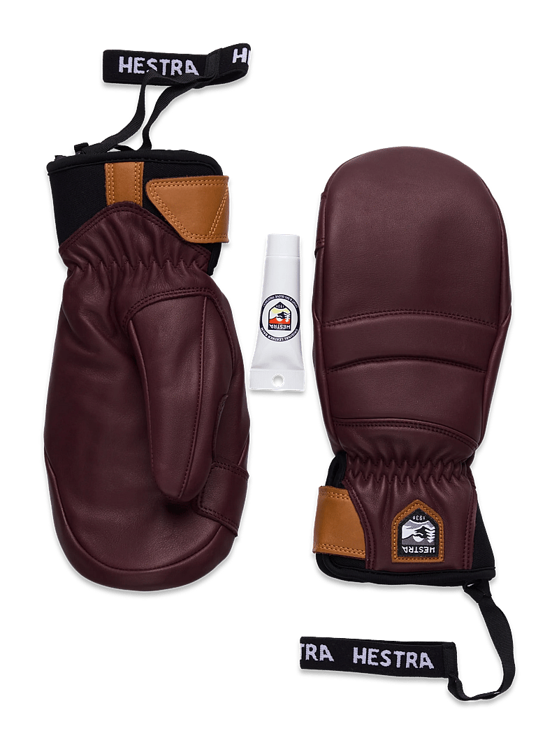 Hestra - Women´s Fall Line - mitt Cork - bordeaux - 0