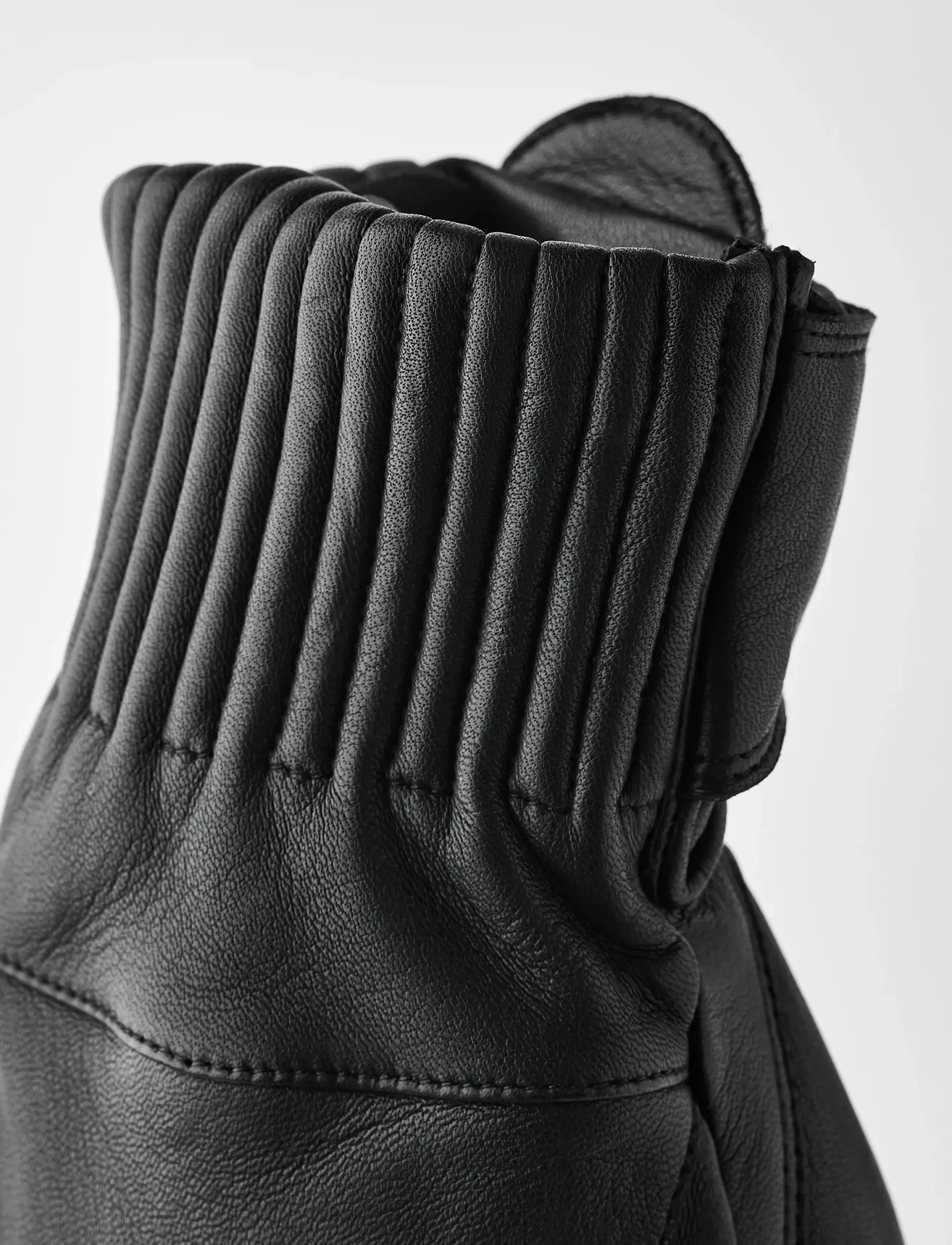 Hestra - Idre Wool - 5 finger Brown - handschuhe - black - 2