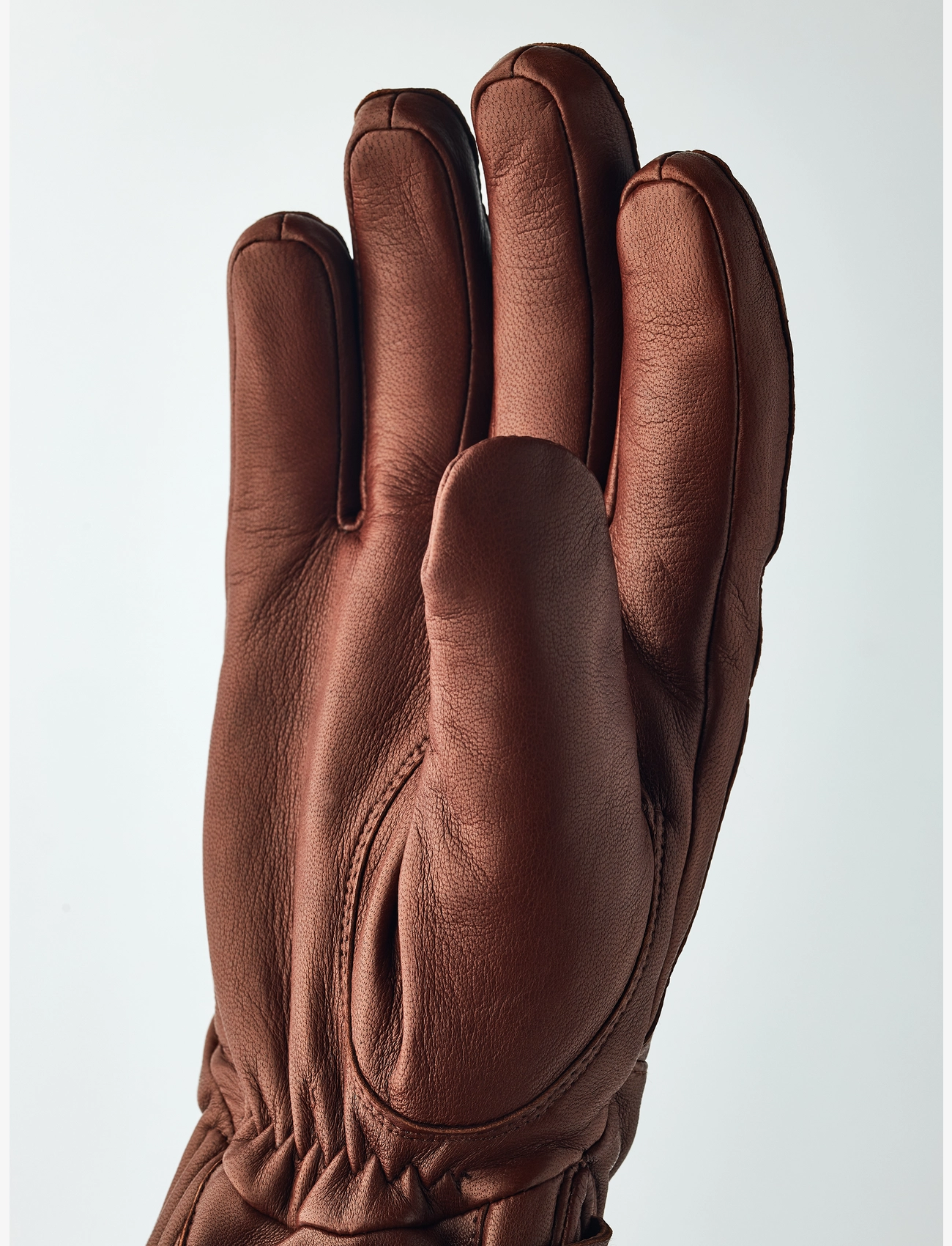 Hestra - Idre Wool - 5 finger - finger gloves - brown - 1