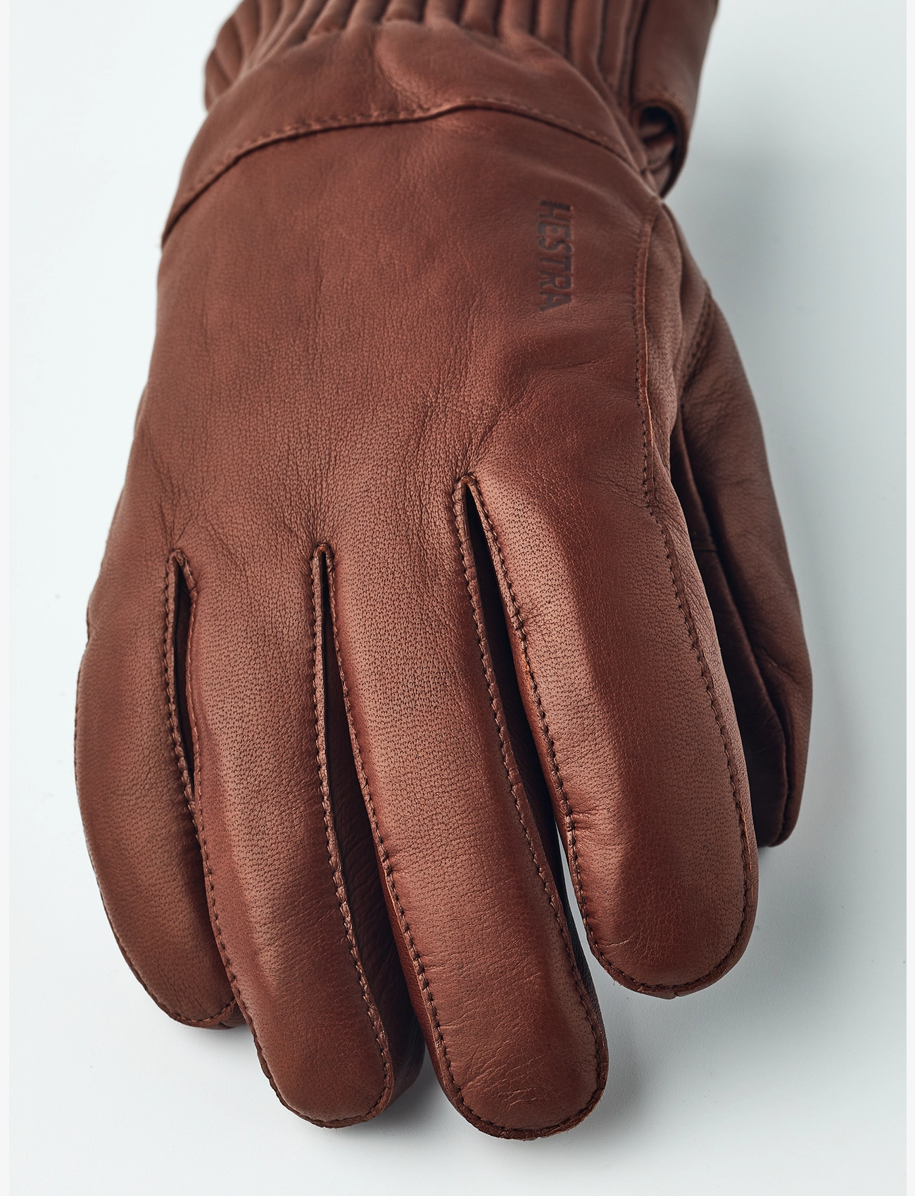 Hestra - Idre Wool - 5 finger - finger gloves - brown - 2
