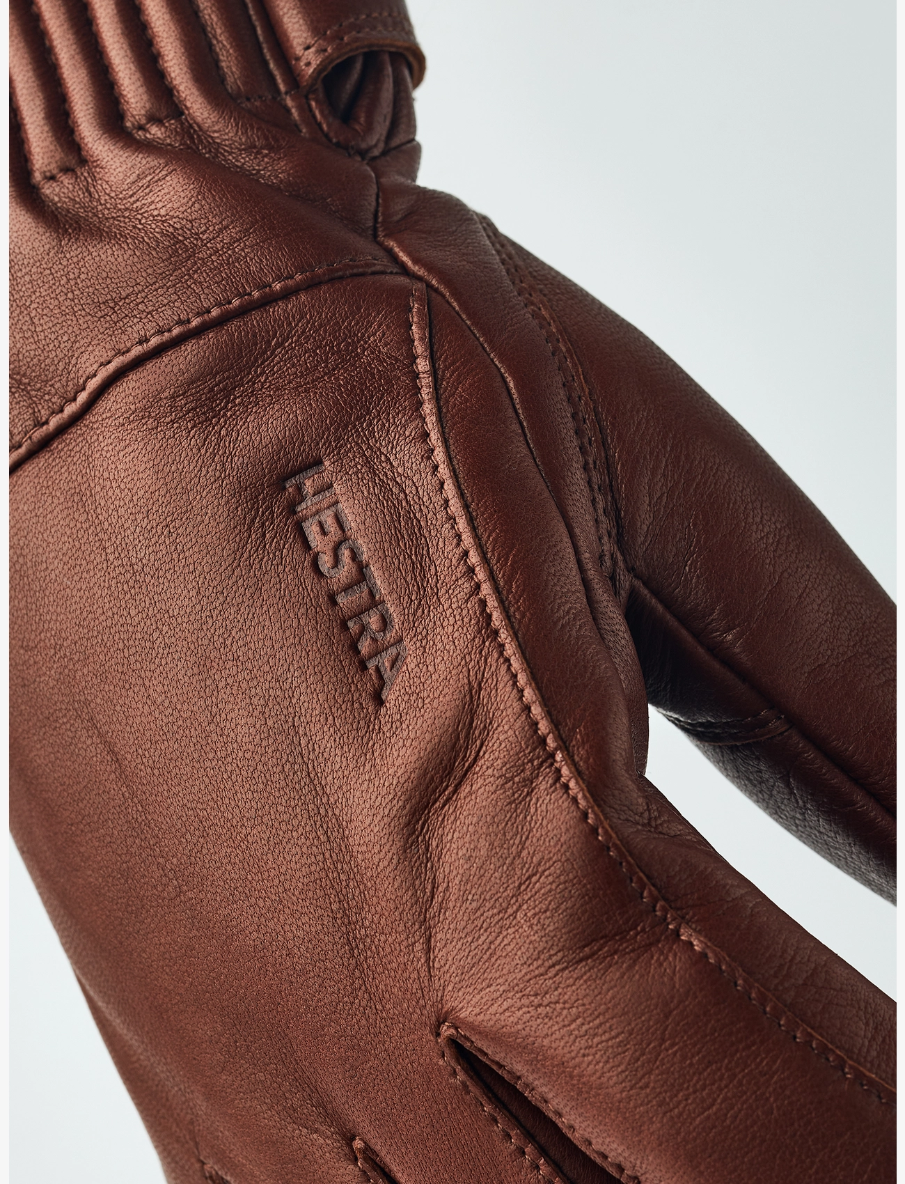 Hestra - Idre Wool - 5 finger - finger gloves - brown - 3