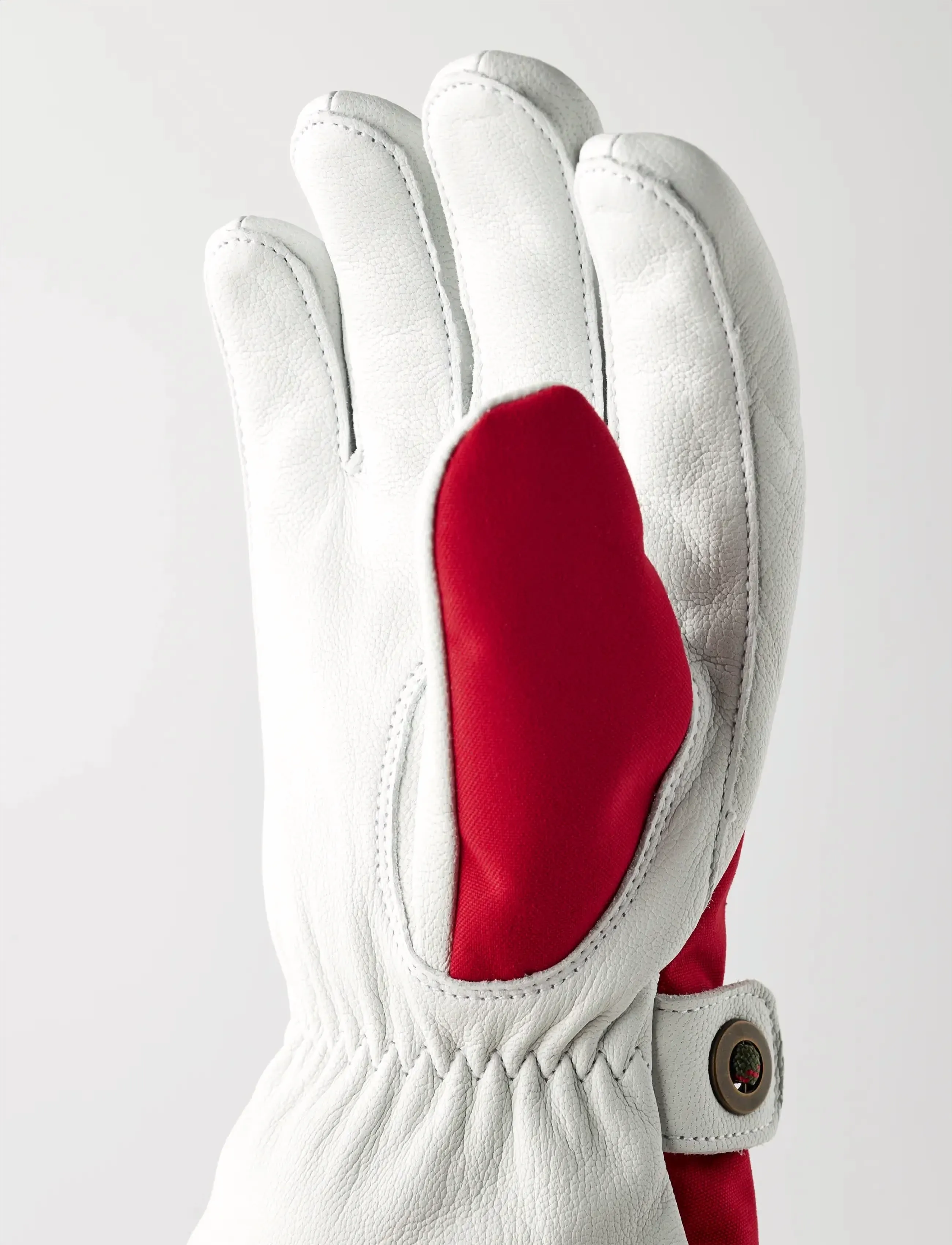 Hestra - Wakayama Jr - 5 finger Red - handschuhe - red - 1