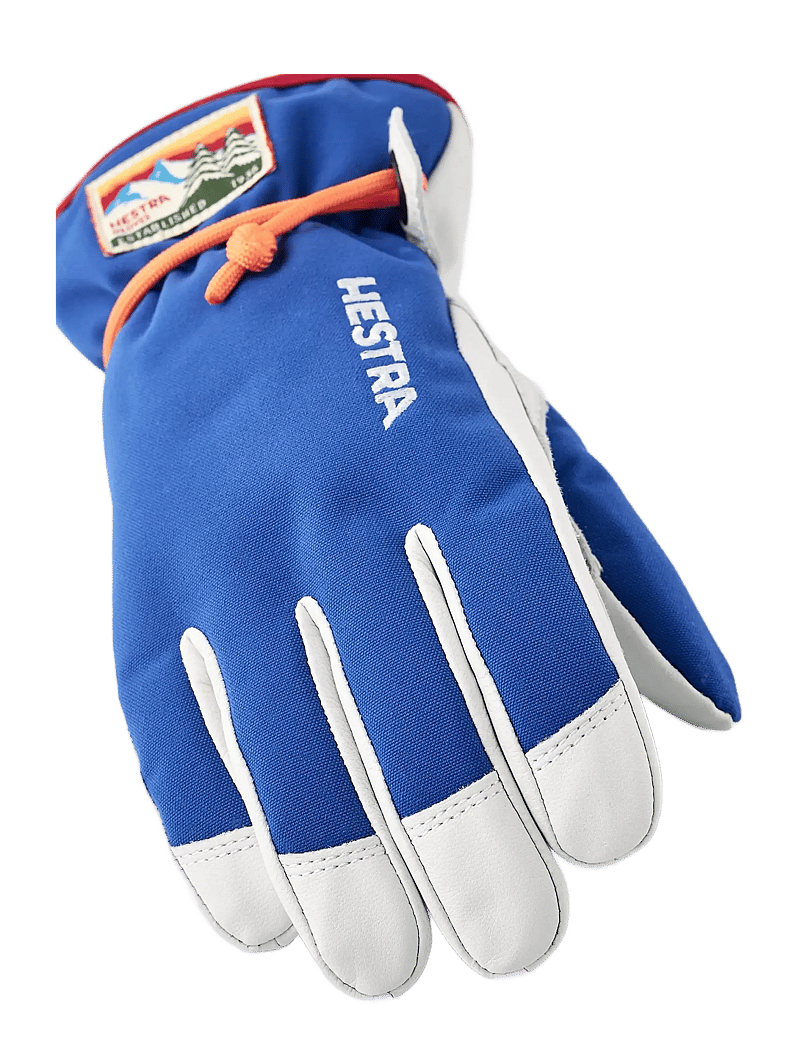Hestra - Wakayama Jr - 5 finger Red - handschuhe - royal blue - 1
