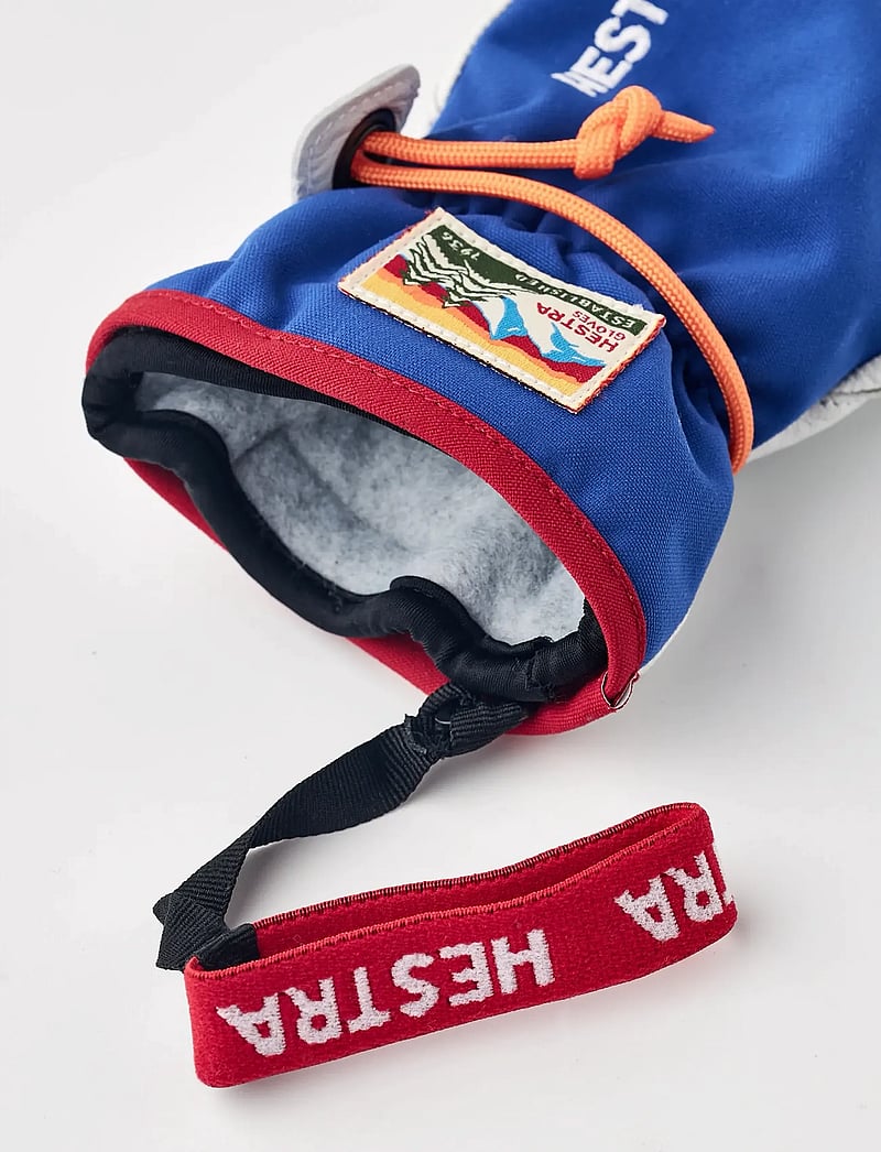 Hestra - Wakayama Jr - 5 finger Red - handschuhe - royal blue - 4
