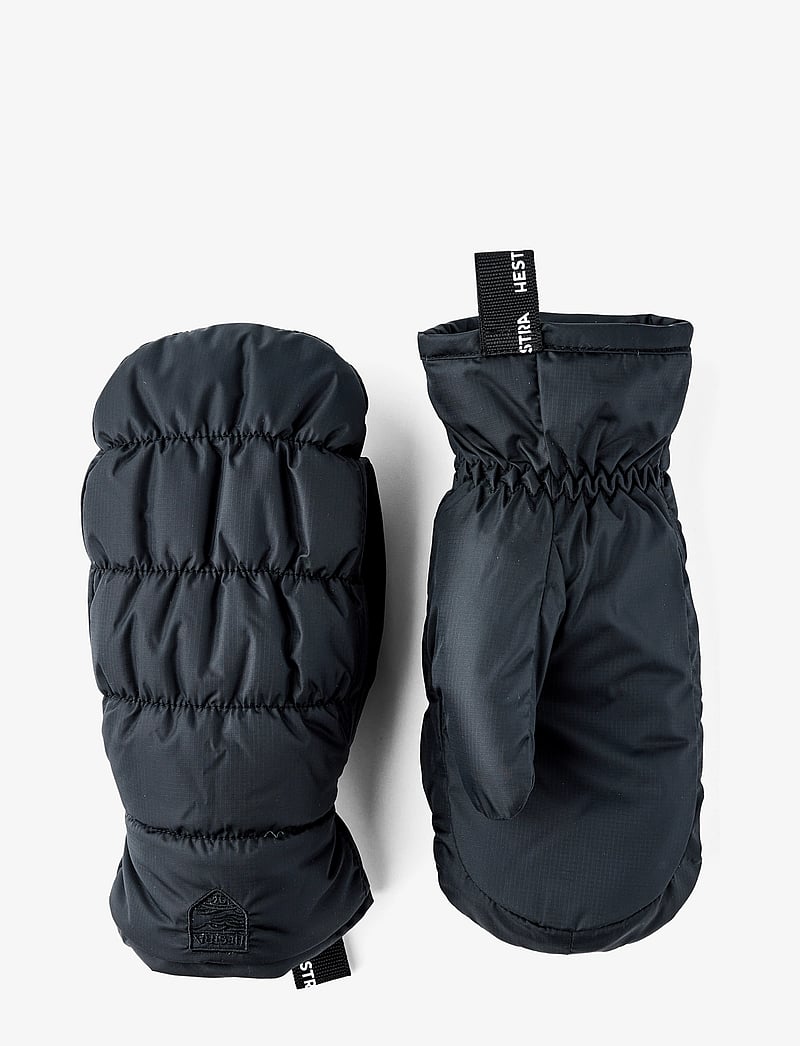 Hestra - Puffer Jr - mitt Natural beige - vantar - black - 0