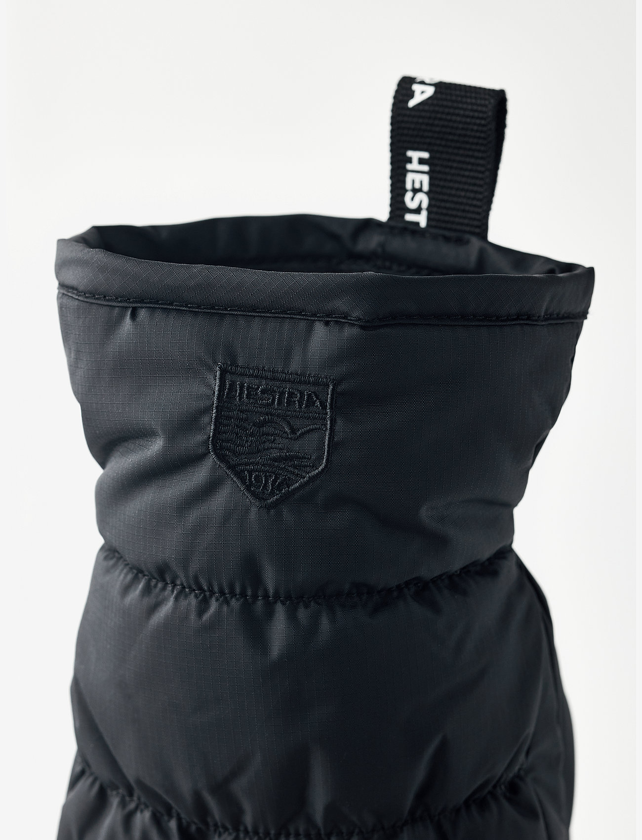 Hestra - Puffer Jr - mitt Natural beige - vantar - black - 3