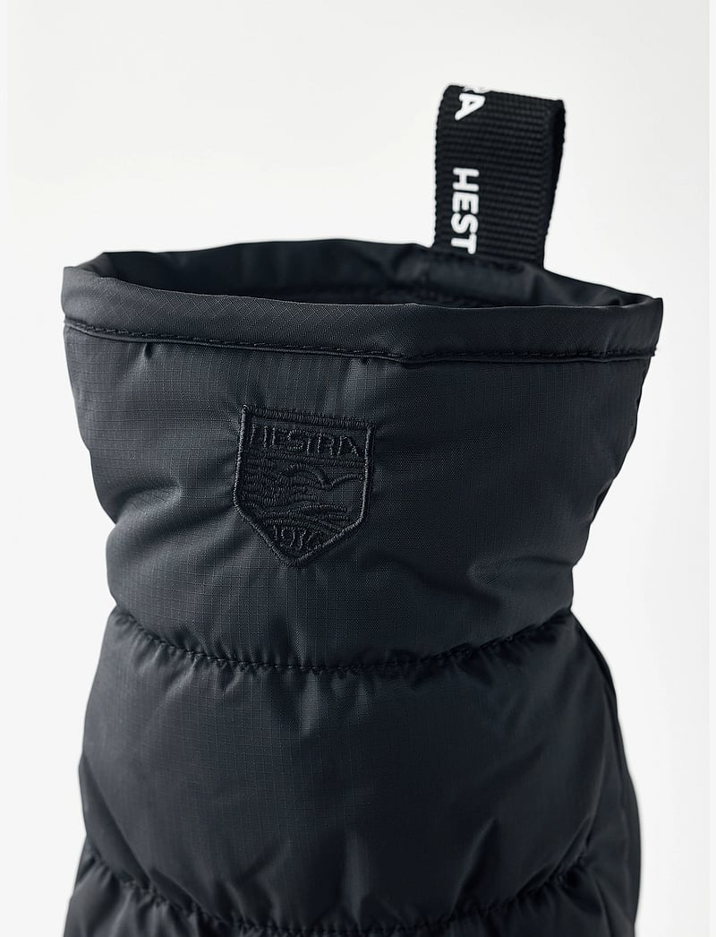 Hestra - Puffer Jr - mitt Natural beige - vantar - black - 3