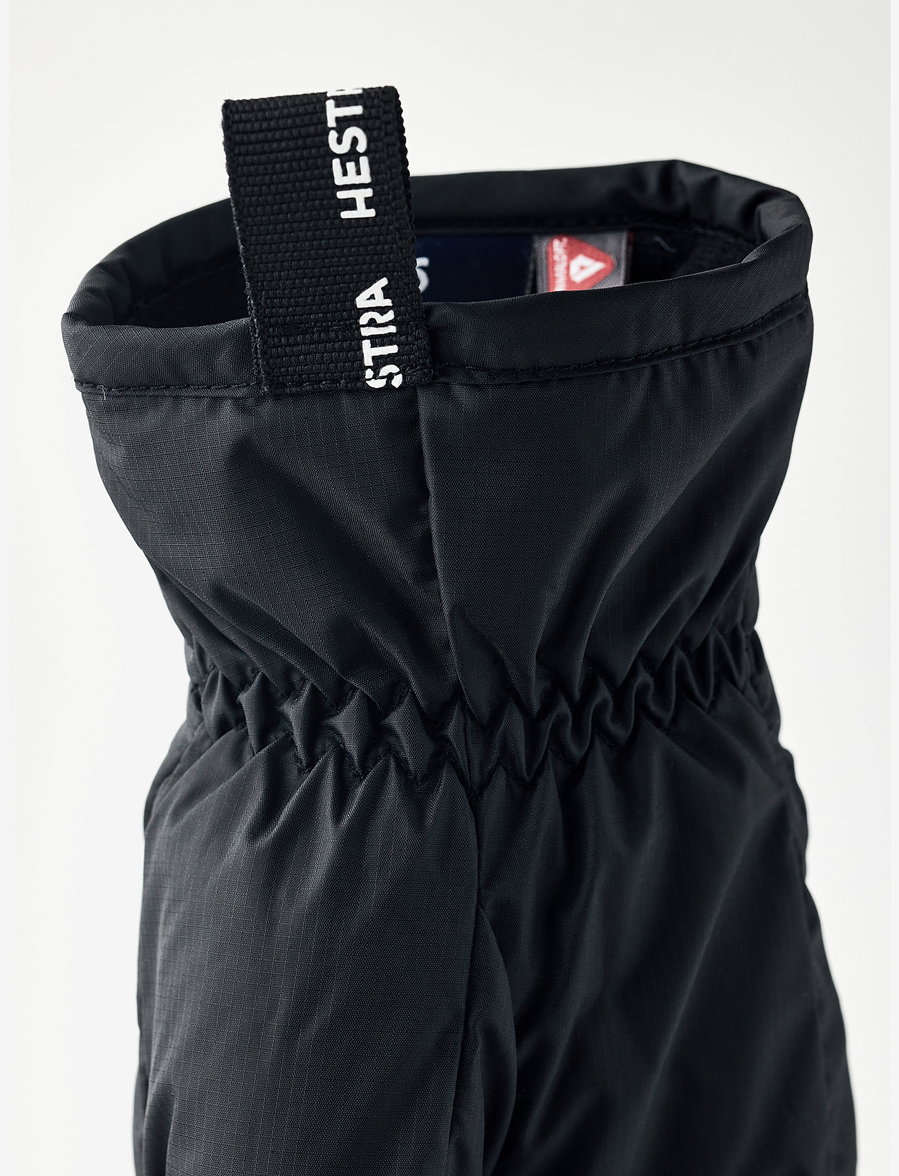 Hestra - Puffer Jr - mitt Natural beige - vantar - black - 4