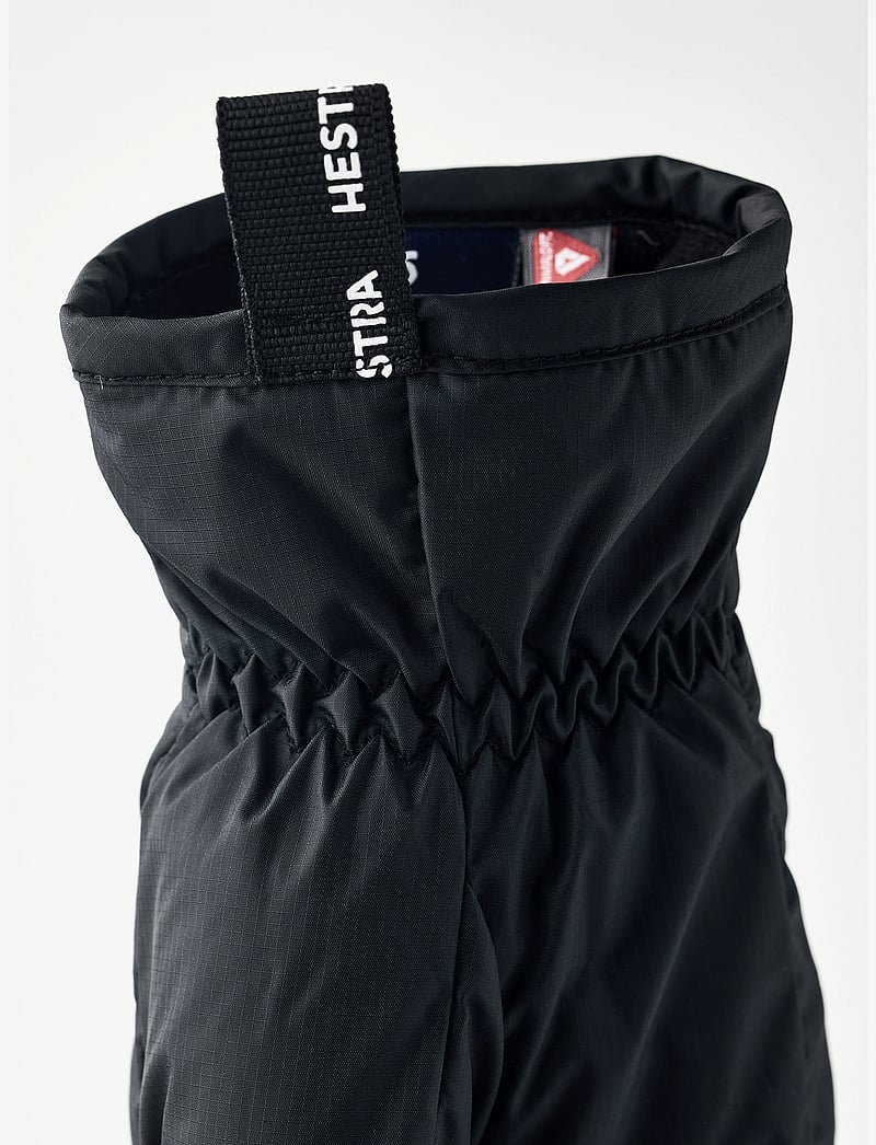 Hestra - Puffer Jr - mitt Natural beige - vantar - black - 4